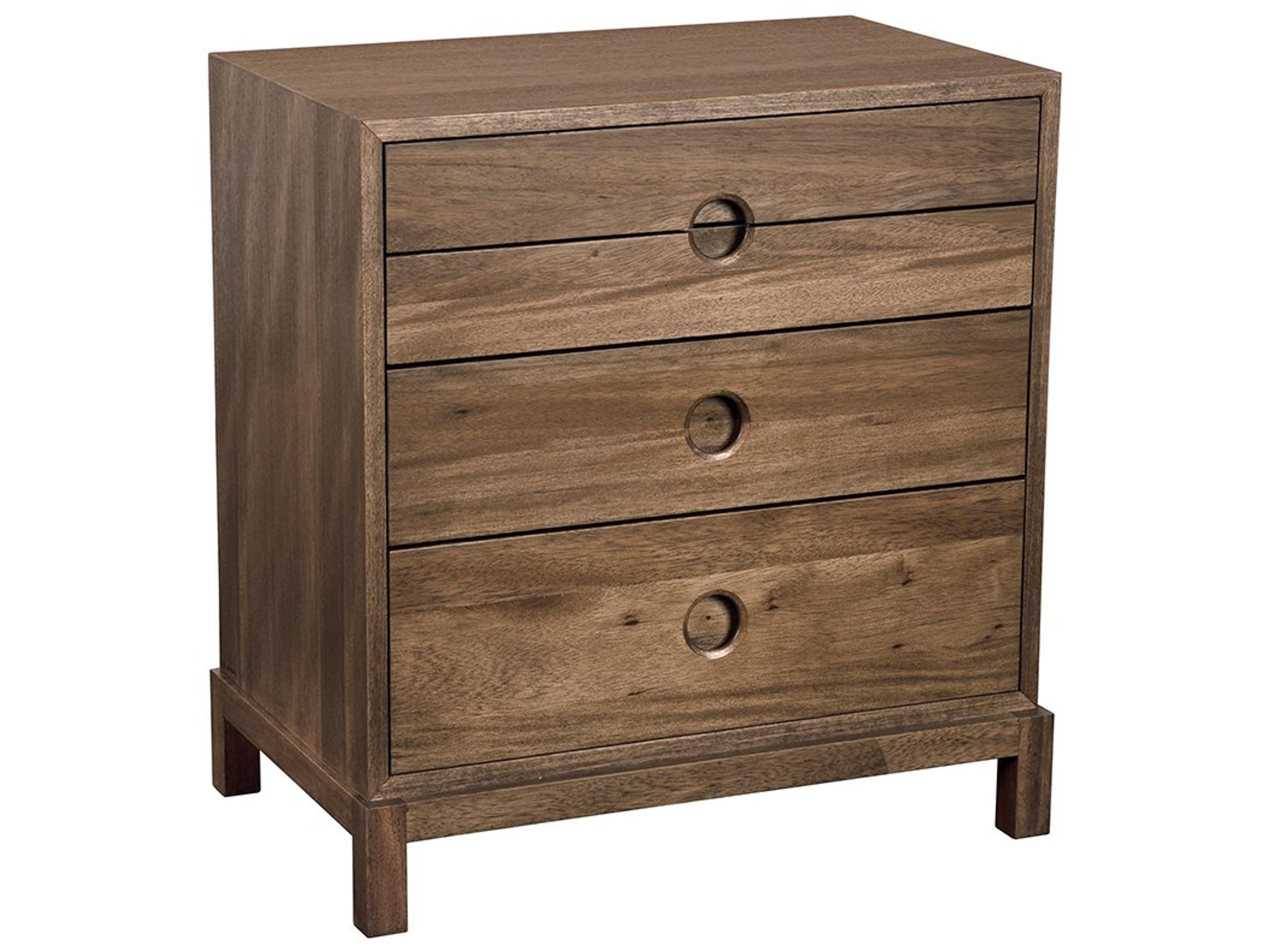 Eros Rectangular Wood Dark Walnut End Table