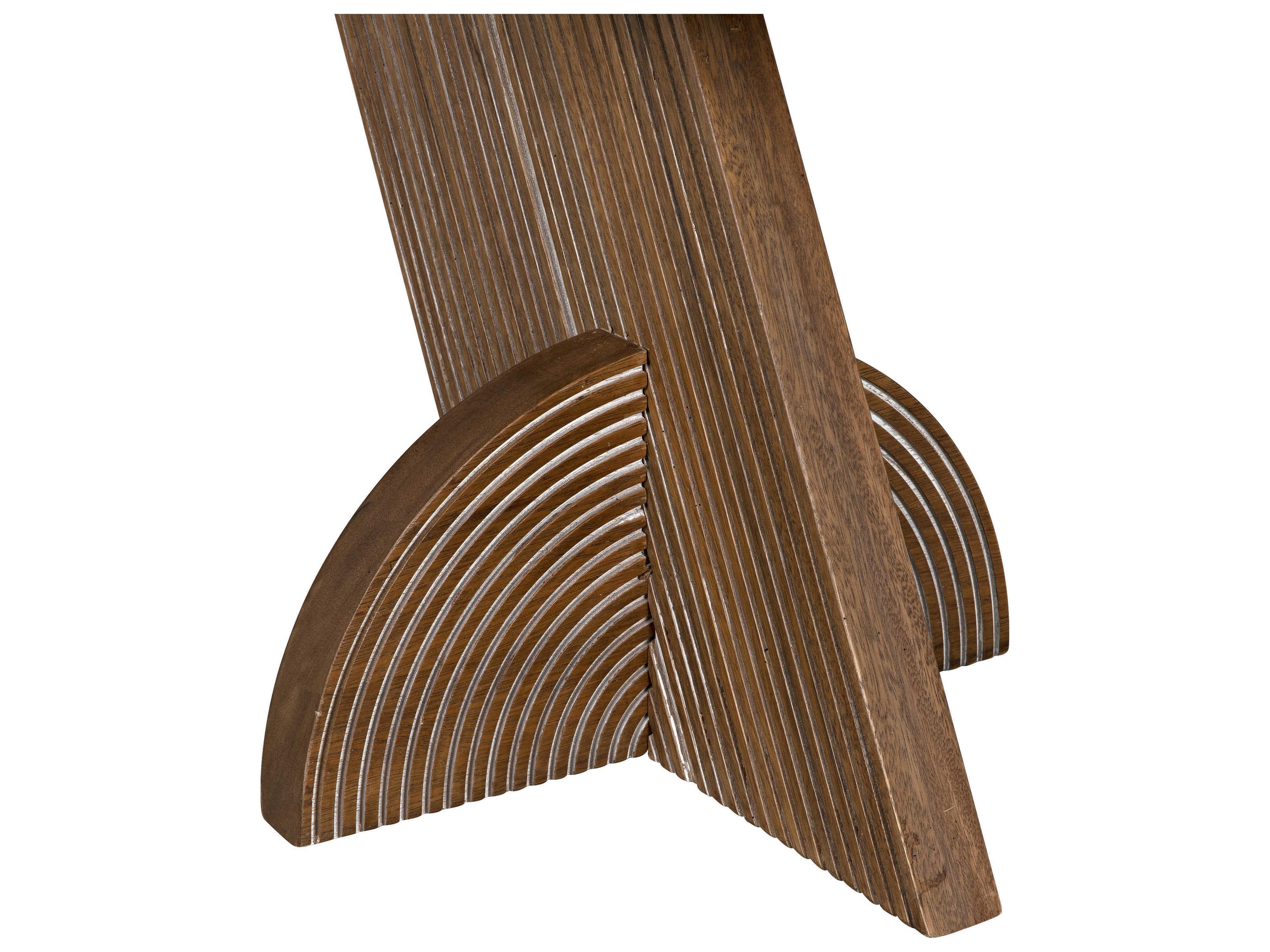 Noir Wood Dark Walnut End Table