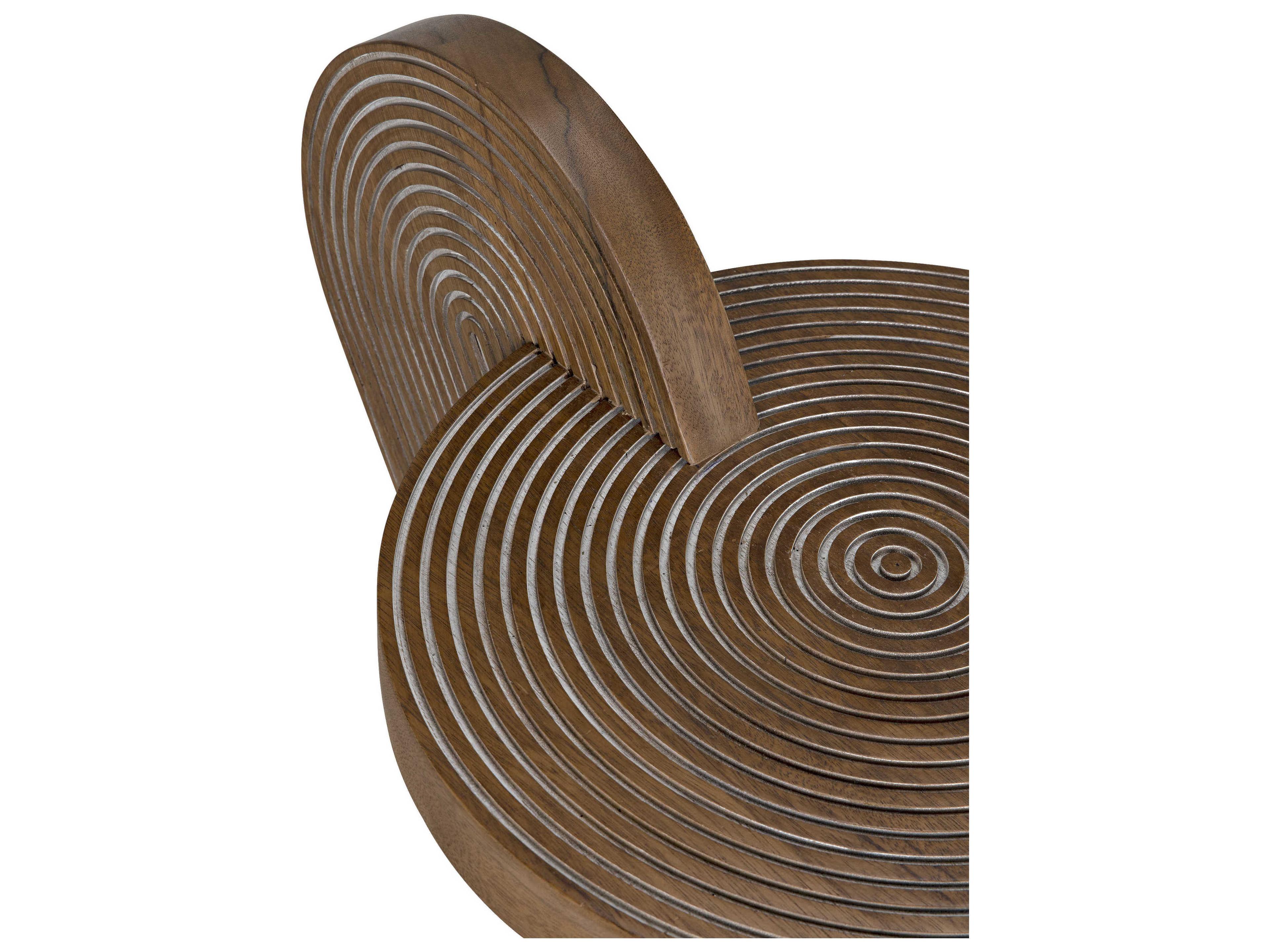 Noir Wood Dark Walnut End Table