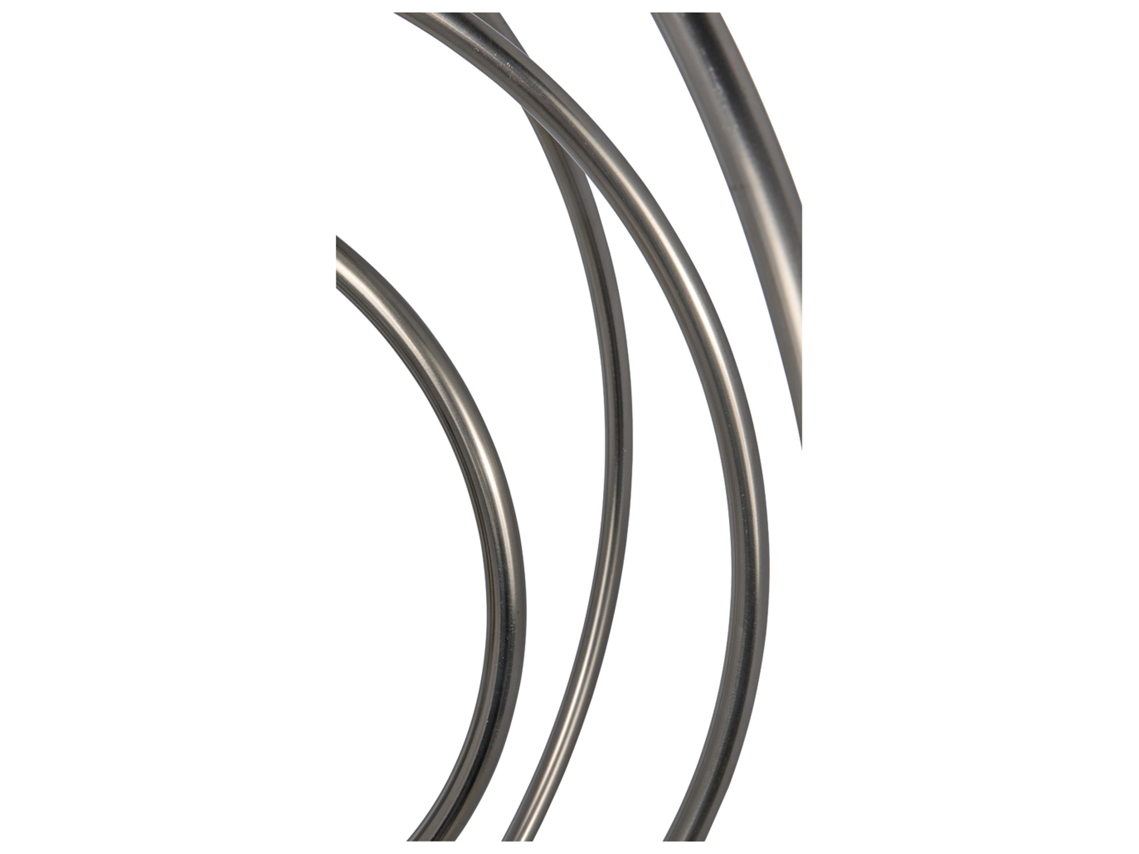 Noir Brooks 4-Light Antique Silver Pendant