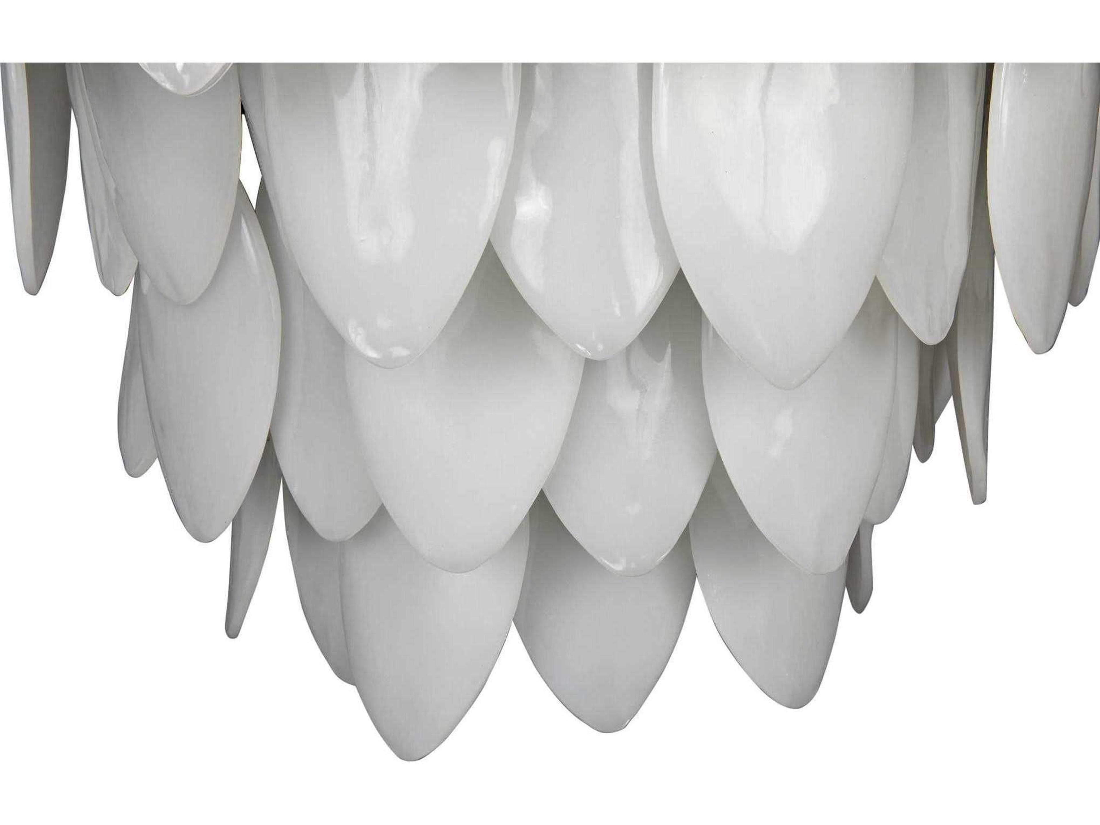 Noir 4-Light Matte Black Glass Pendant