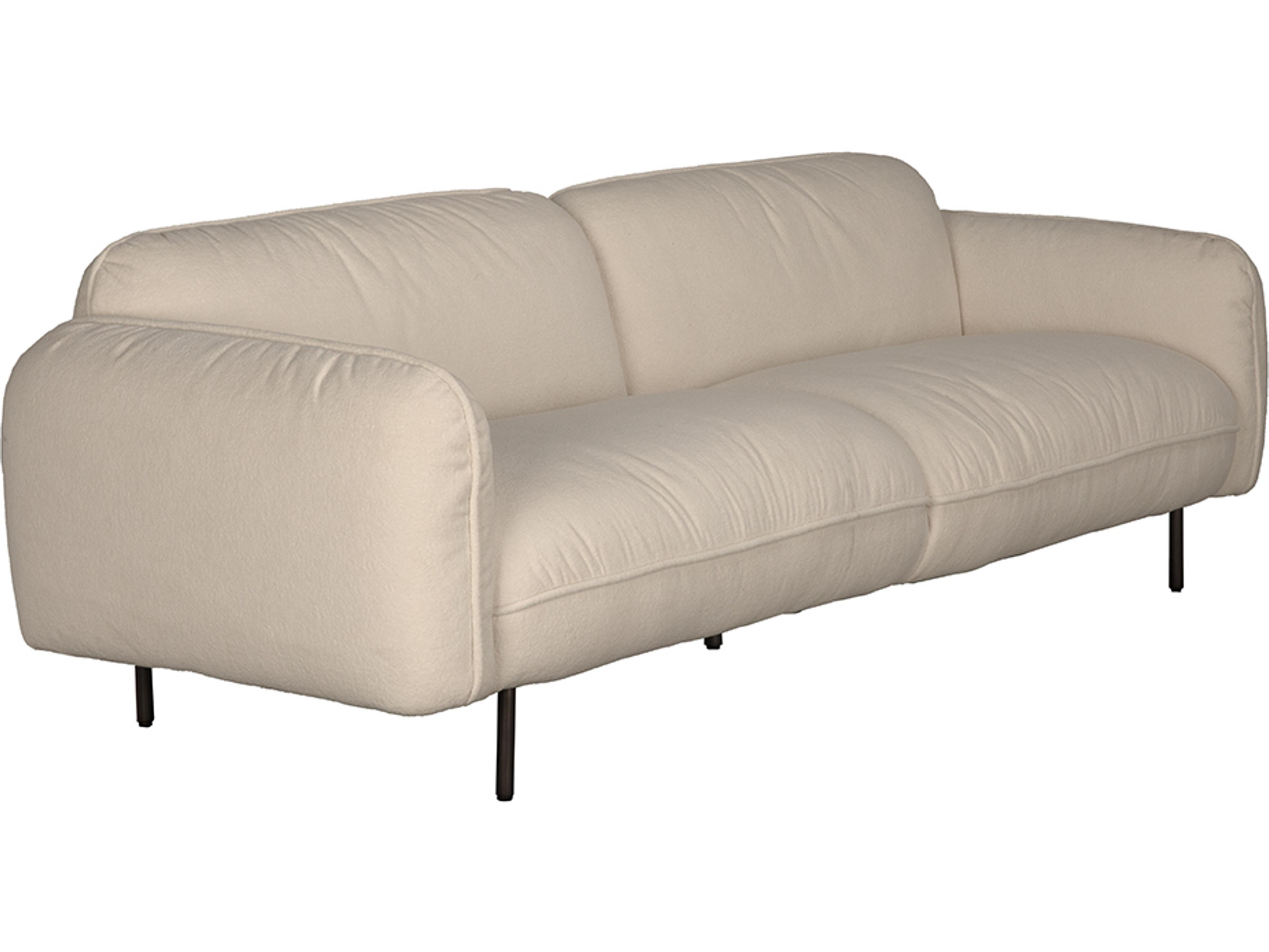 Franklin Off White Upholstered Sofa