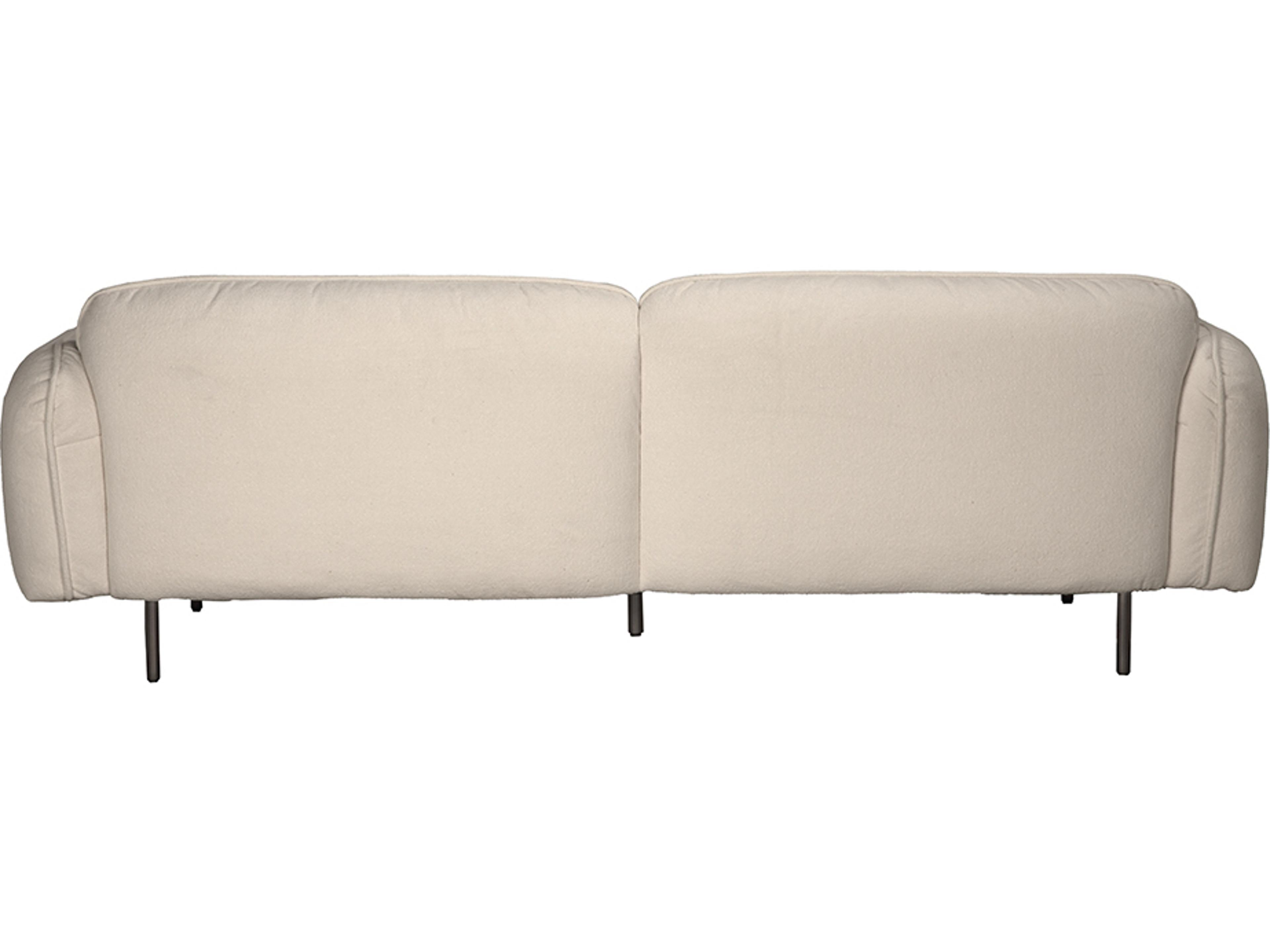 Noir Franklin Off White Upholstered Sofa