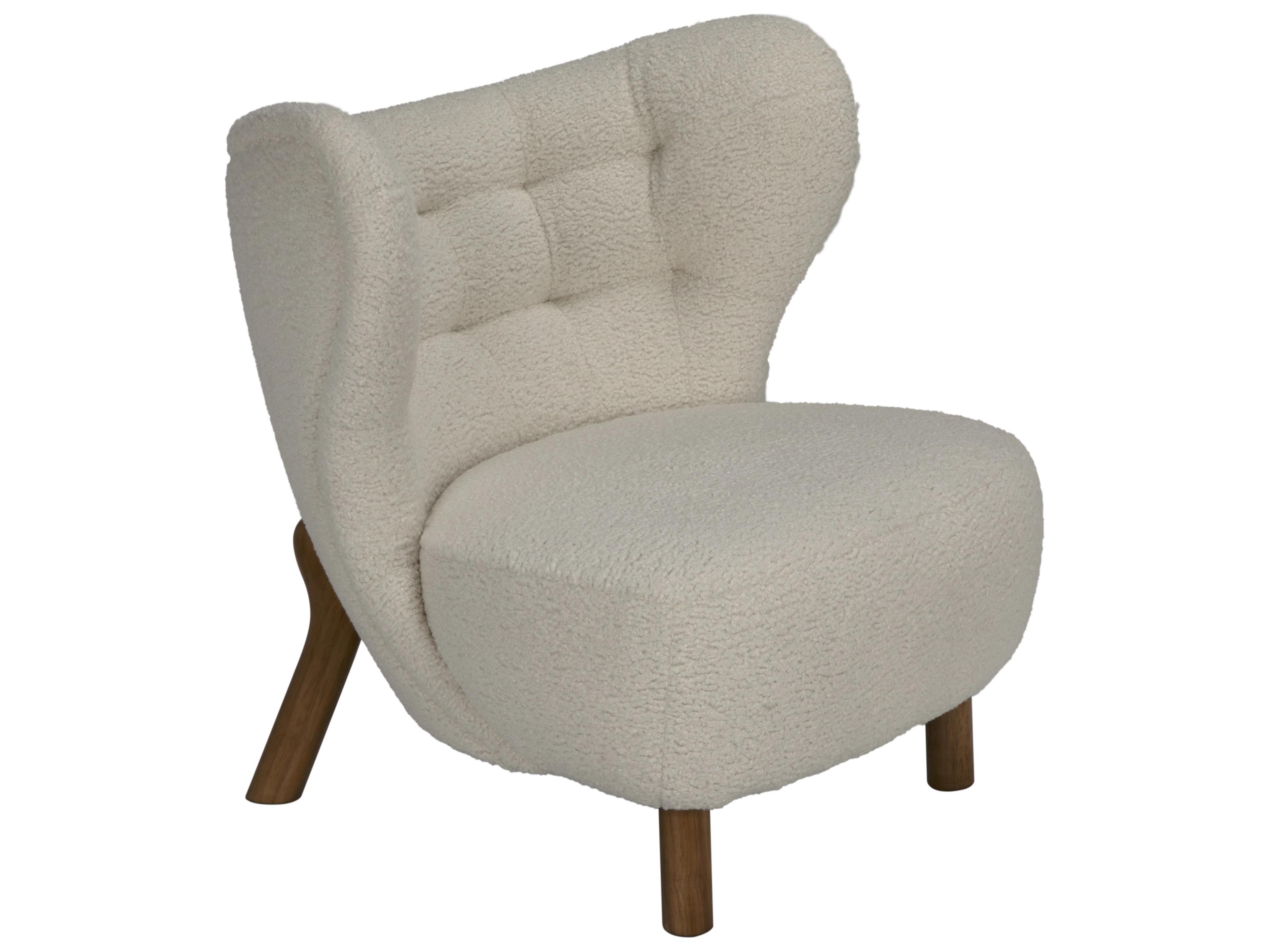 Boggio Cream Fabric Club Chair
