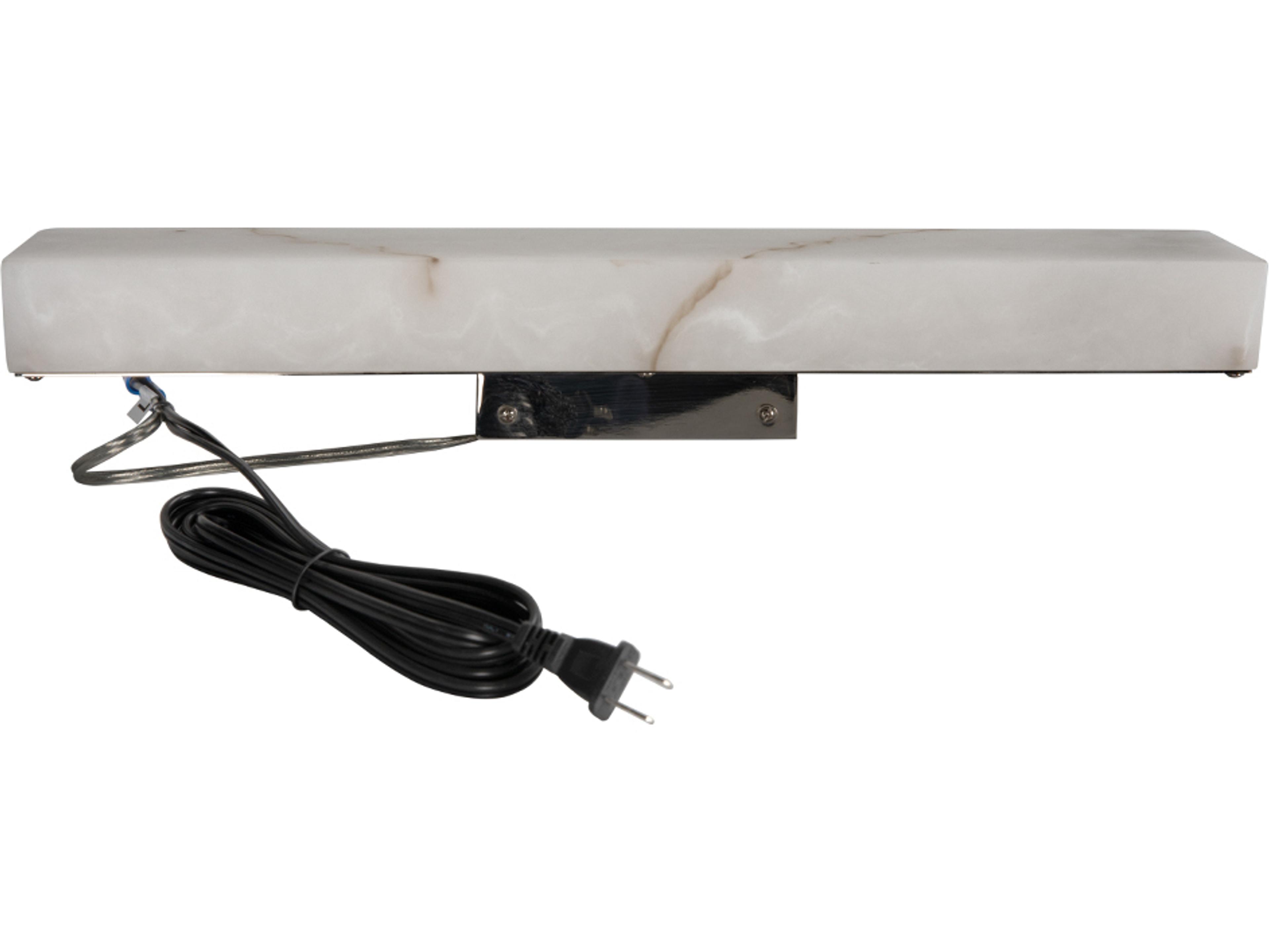 Noir Stein 1-light Light Stone And Silver Wall Sconce