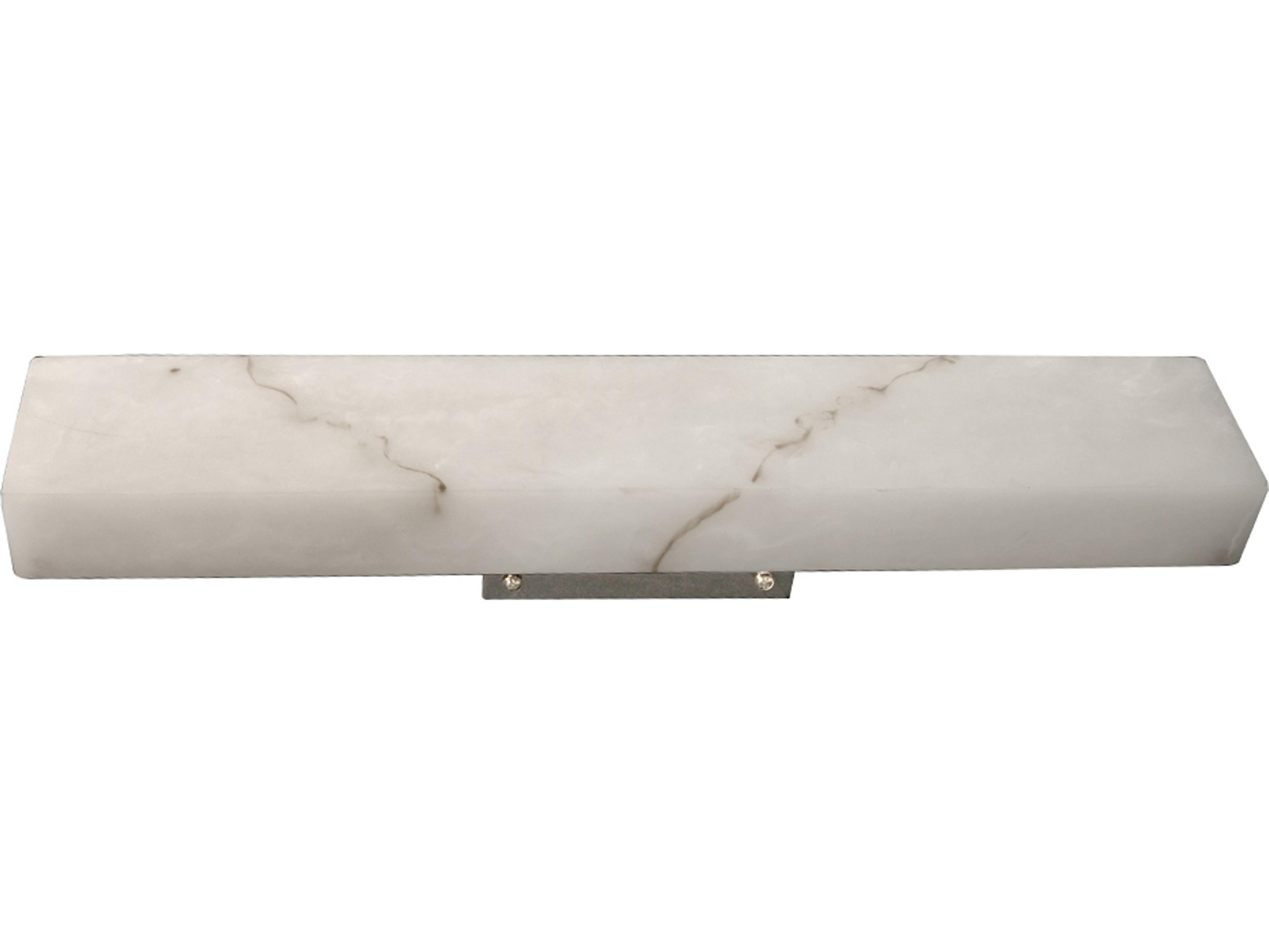 Noir Stein 1-light Light Stone And Silver Wall Sconce