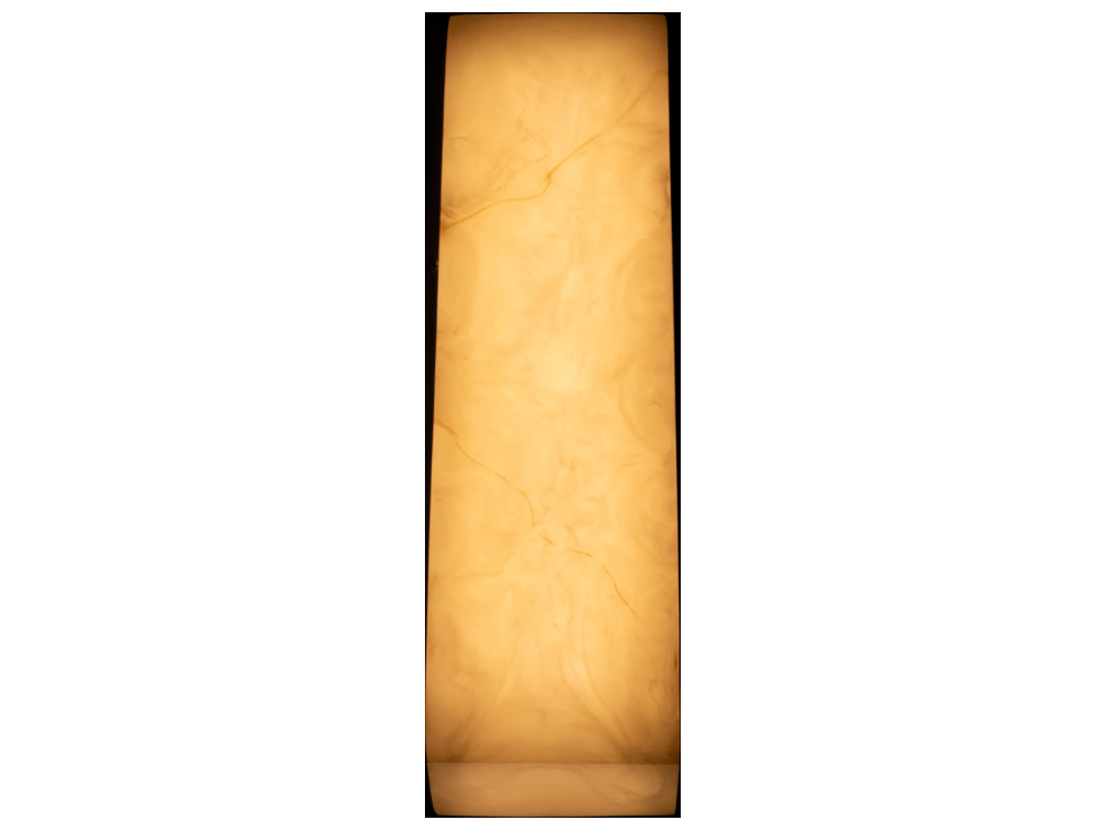 Noir Stein 1-light Light Stone And Silver Wall Sconce