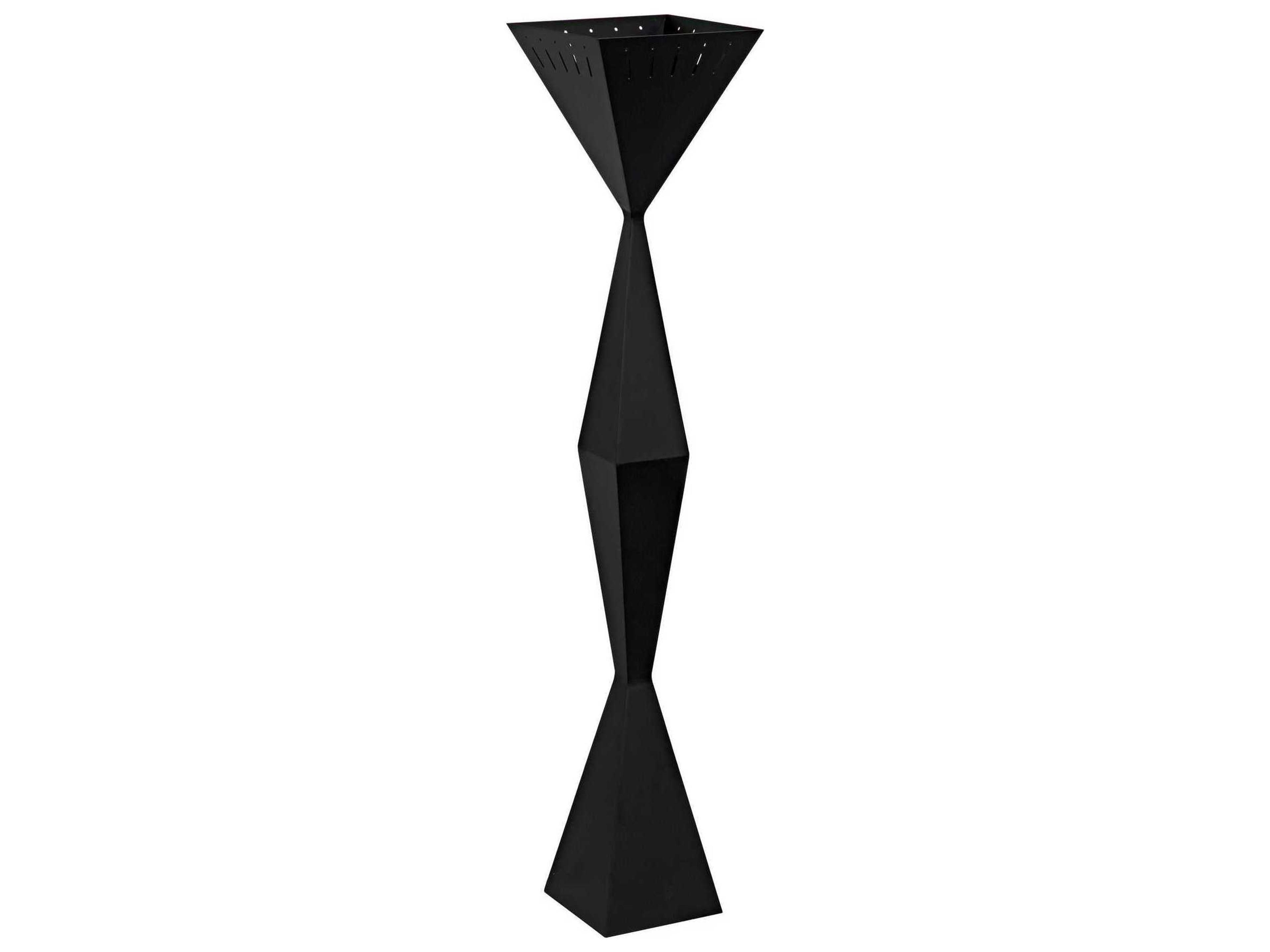 Noir Matte Black Floor Lamp