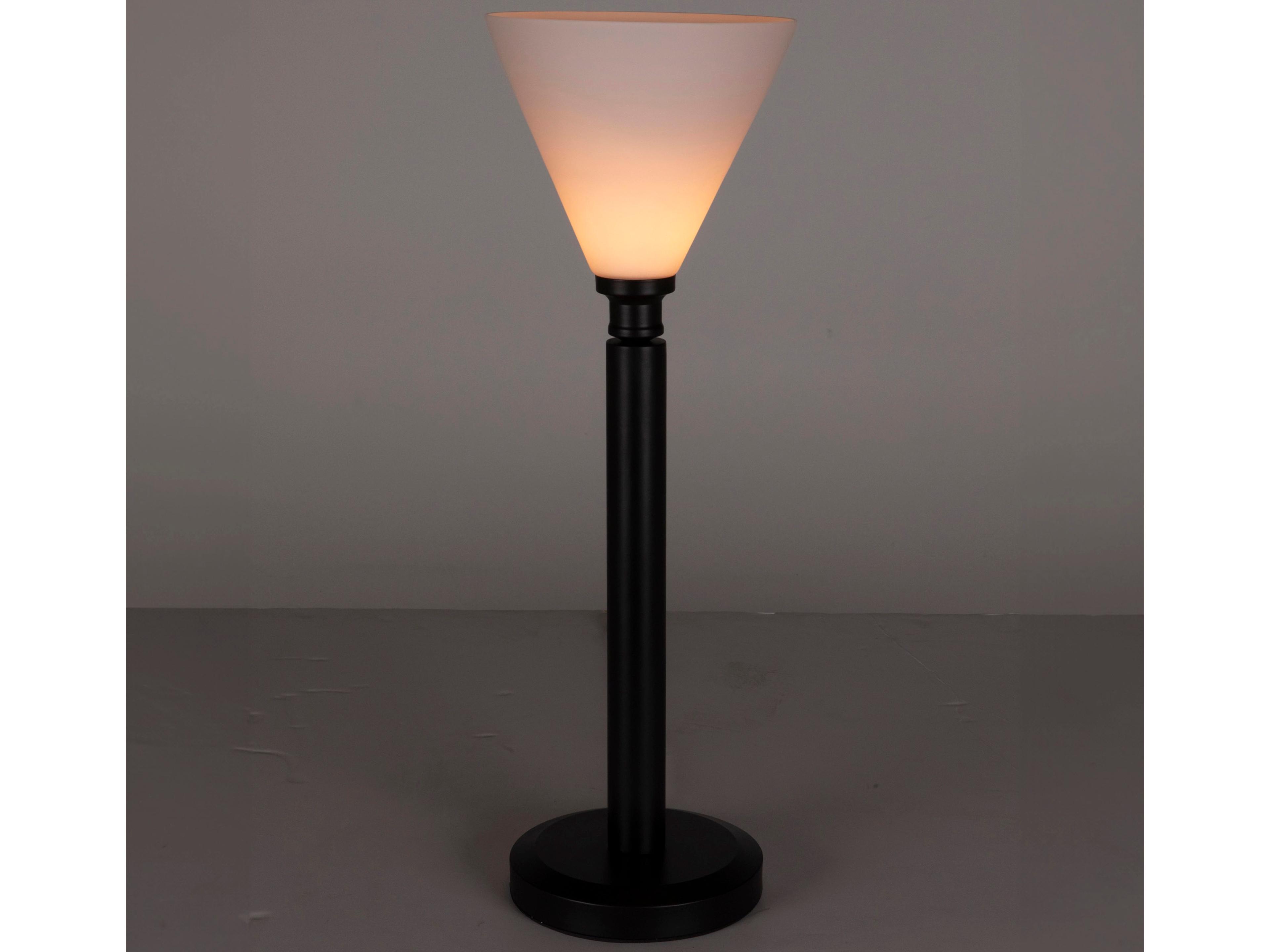 Albert Matte Black Buffet Lamp