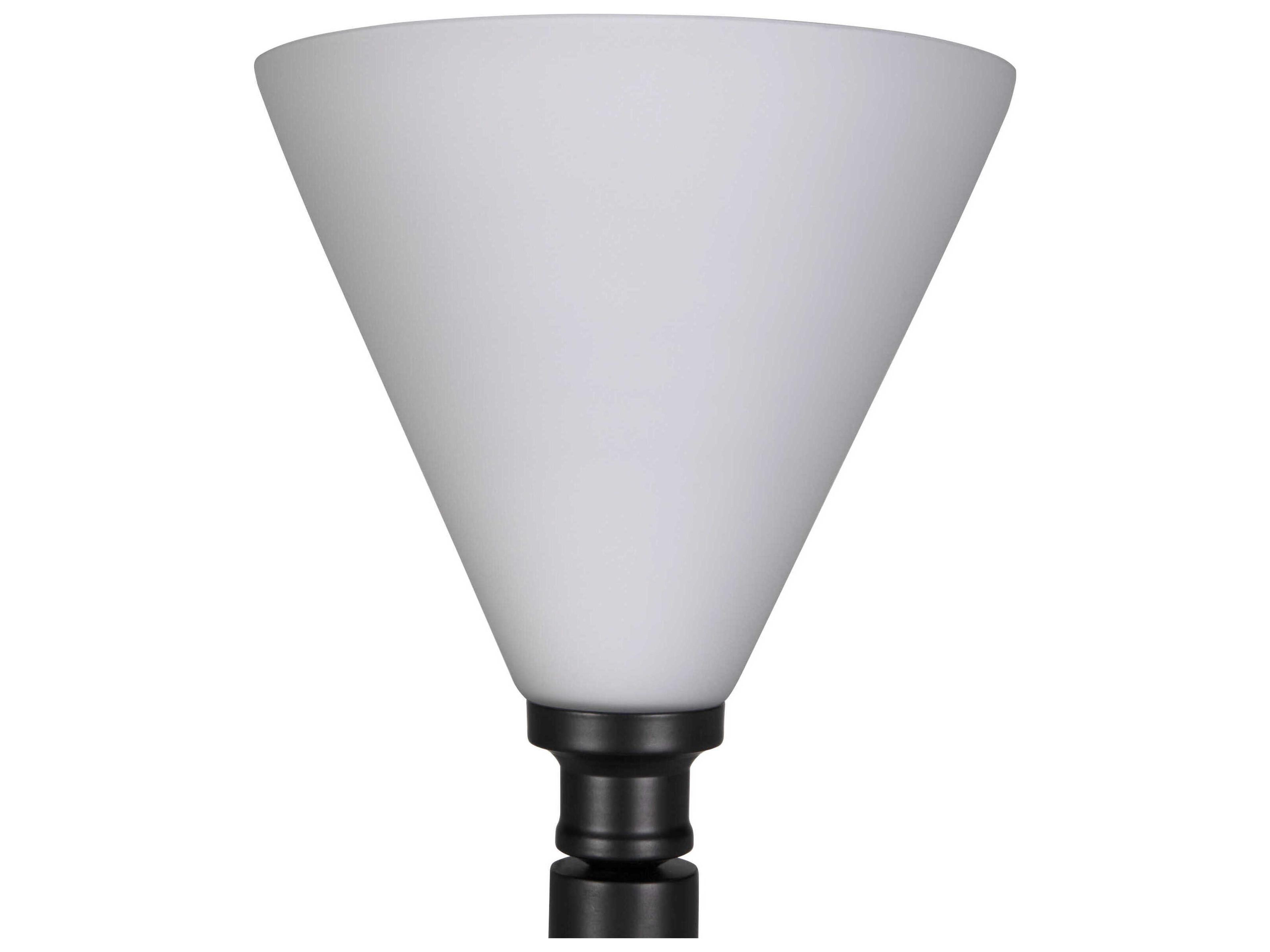 Noir Albert Matte Black Buffet Lamp