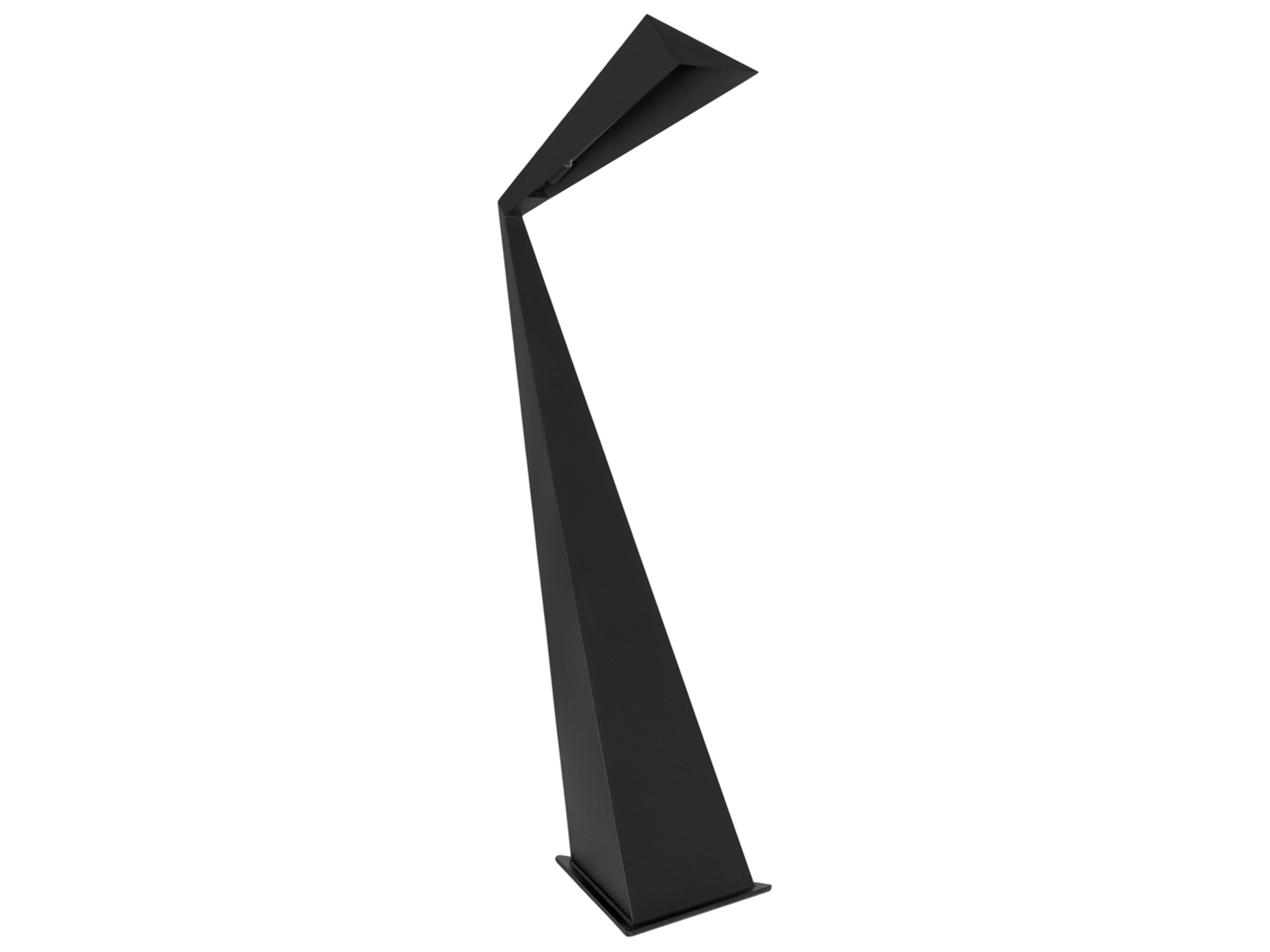 Bat Matte Black Floor Lamp