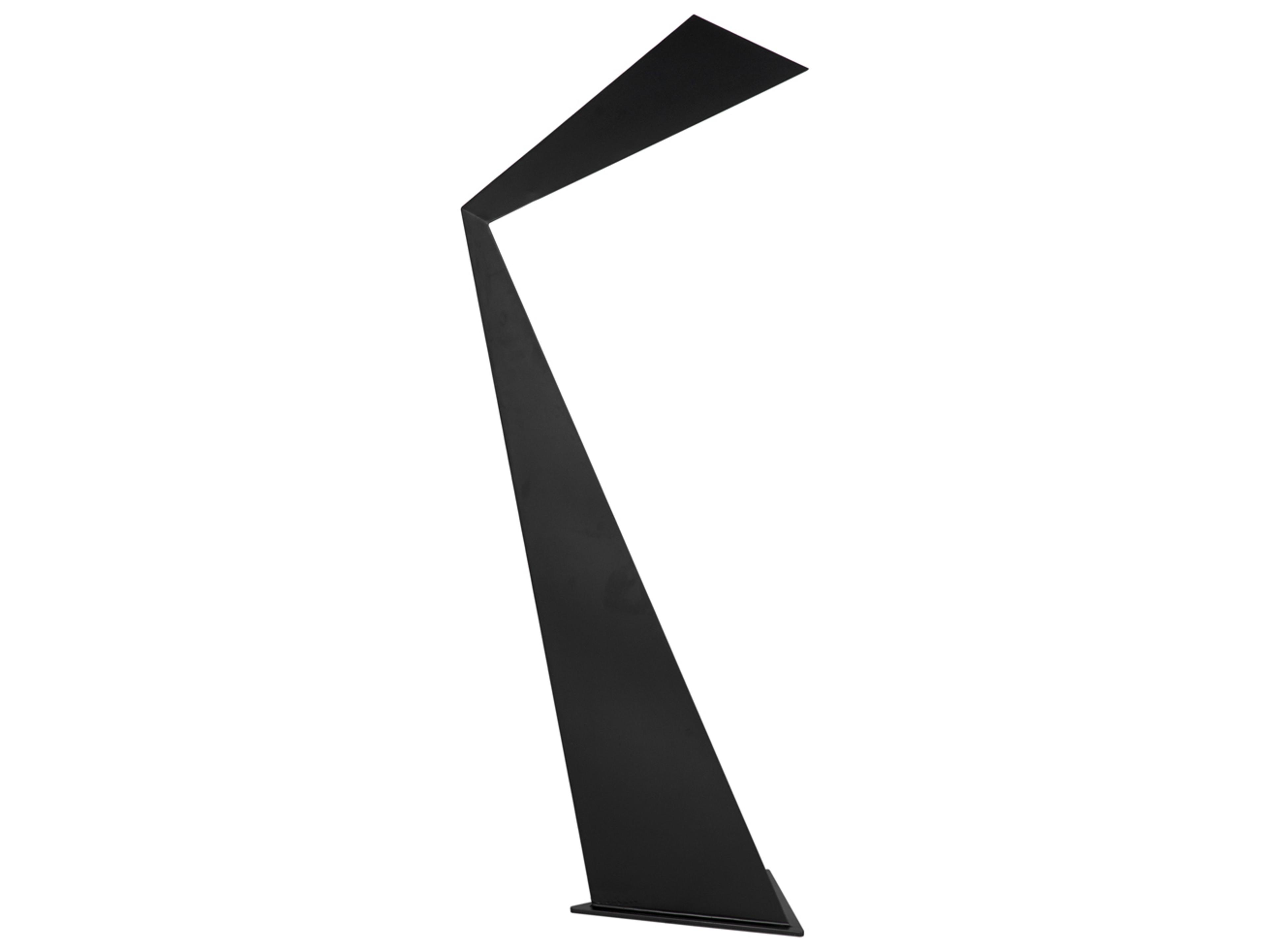 Noir Bat Matte Black Floor Lamp