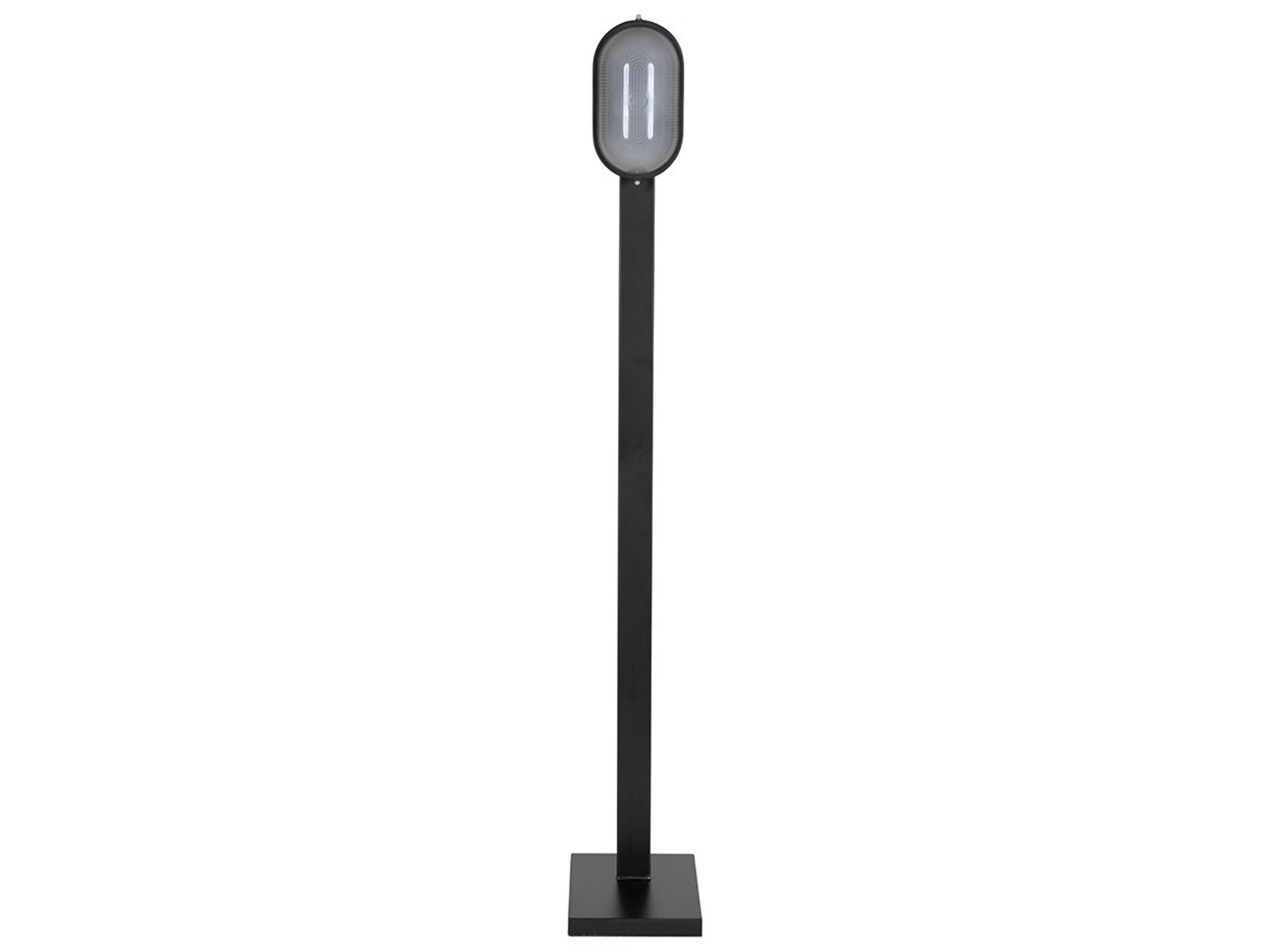 Subway Matte Black Floor Lamp