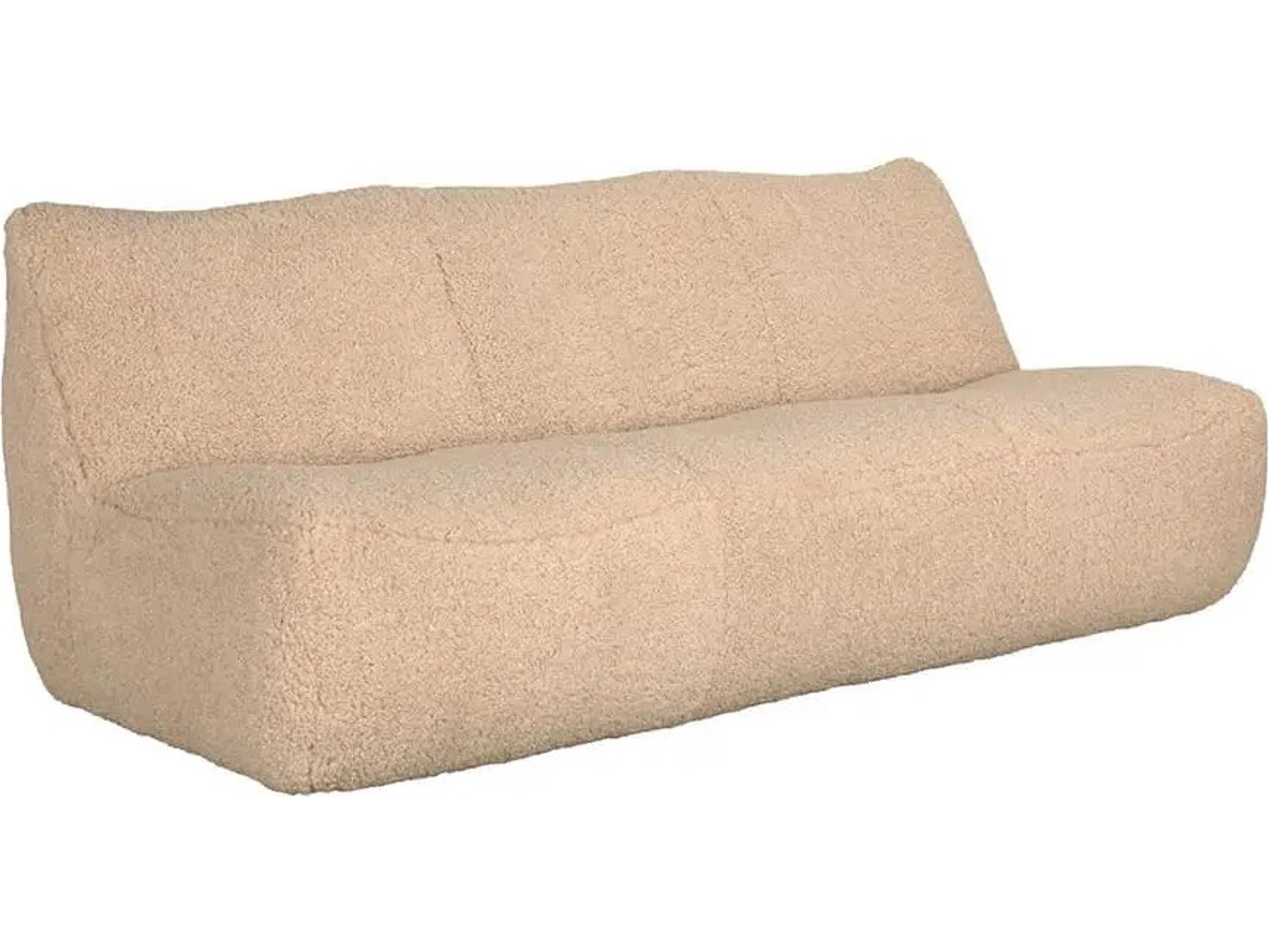 McClain Beige Upholstered Sofa