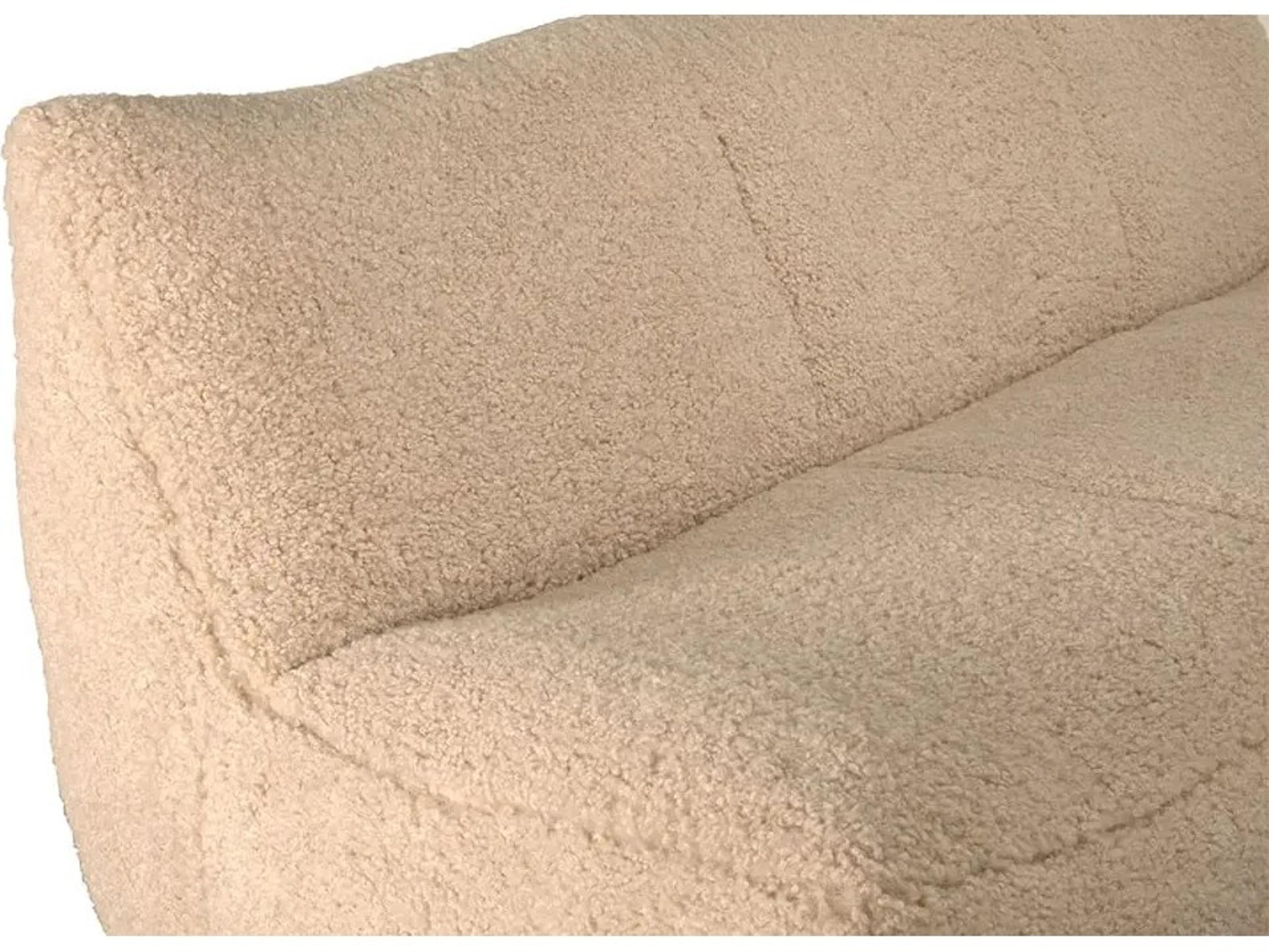 Noir McClain Beige Upholstered Sofa