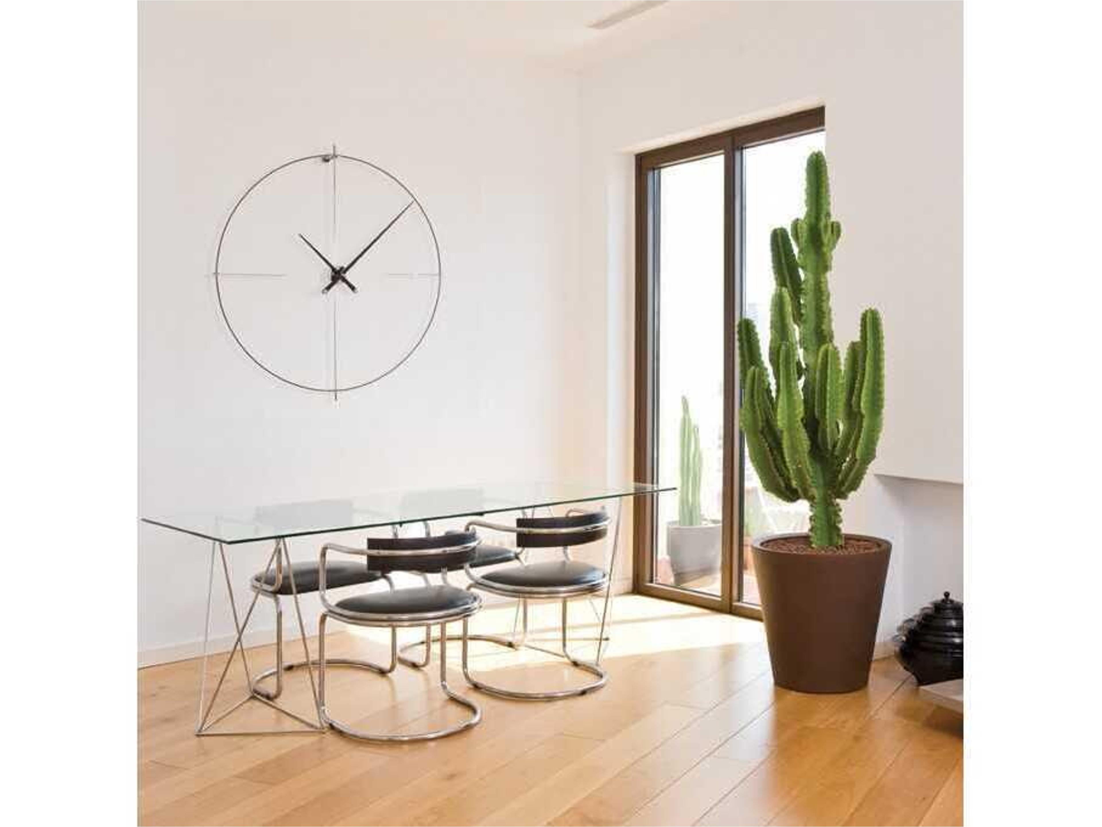 Nomon Bilbao Black Wall Clock