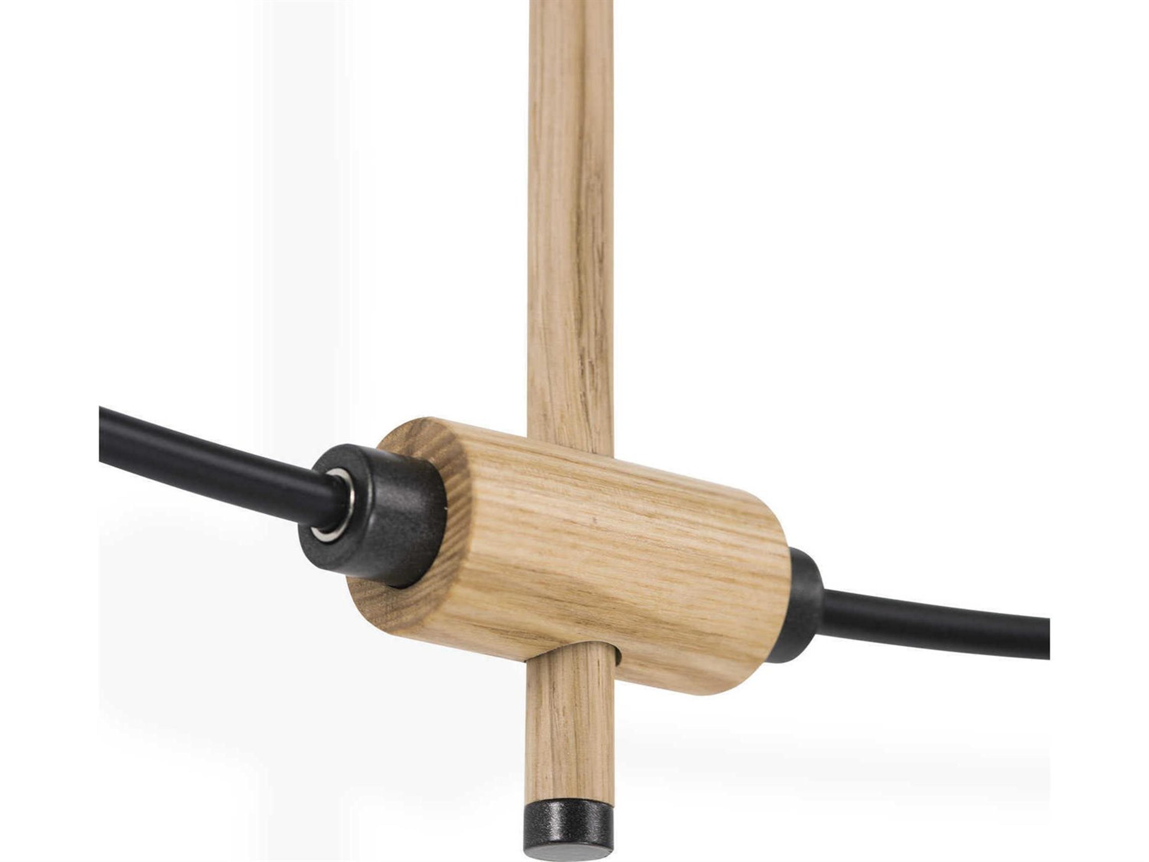 Nomon Bilbao Premium Black Oak Wall Clock