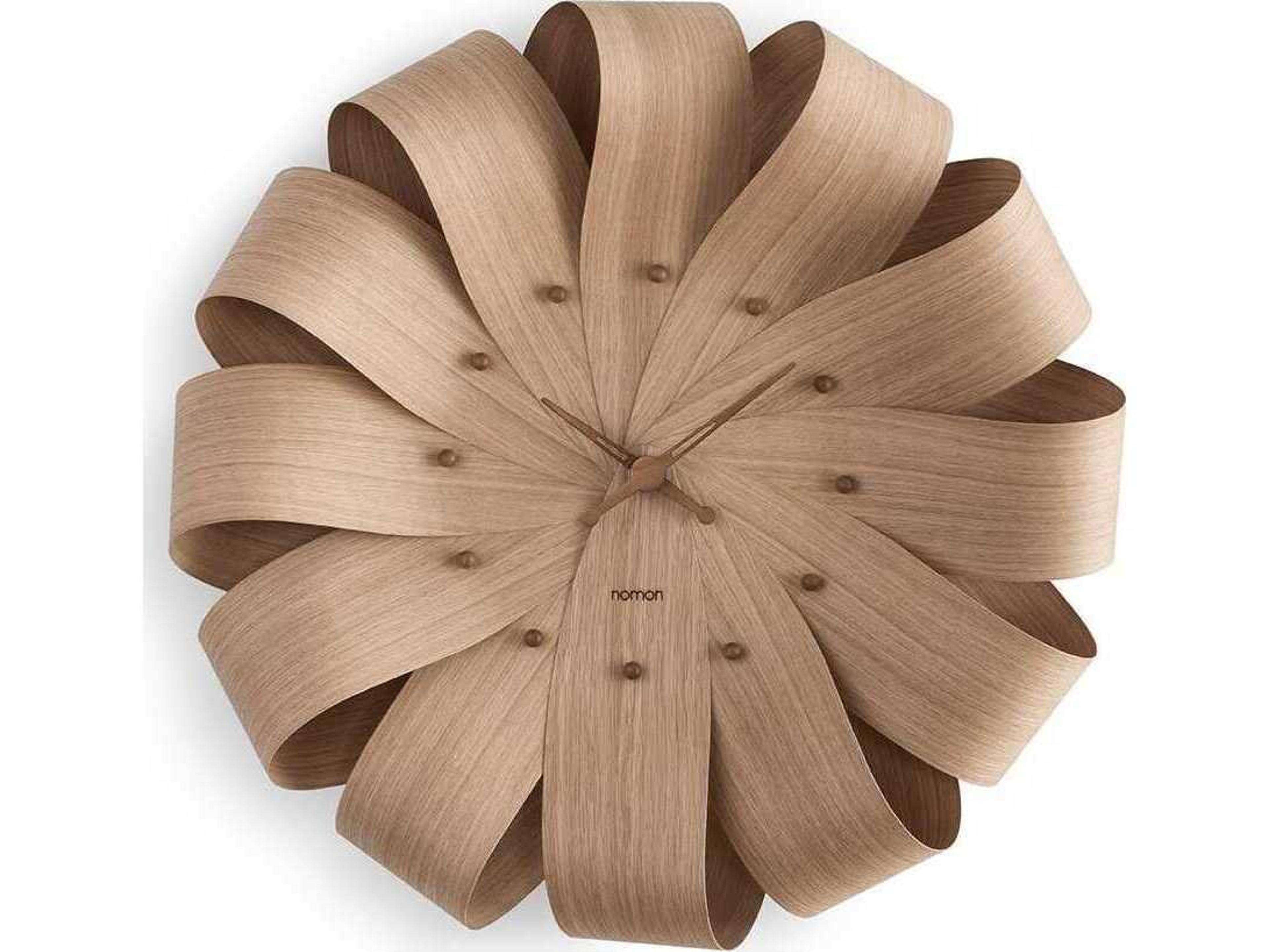 Brisa Oak  Wall Clock