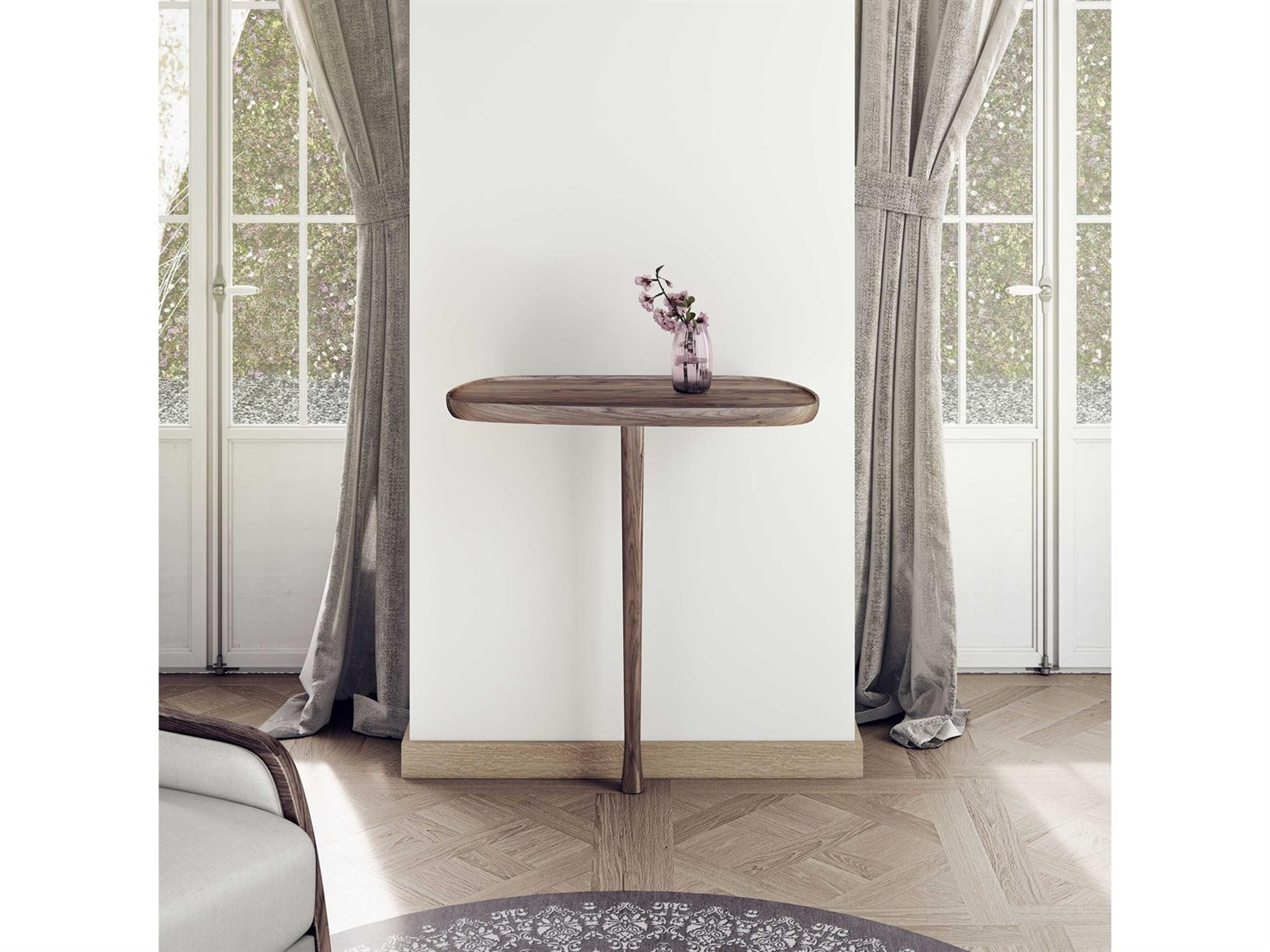 Nomon Oval Wood Walnut Console Table