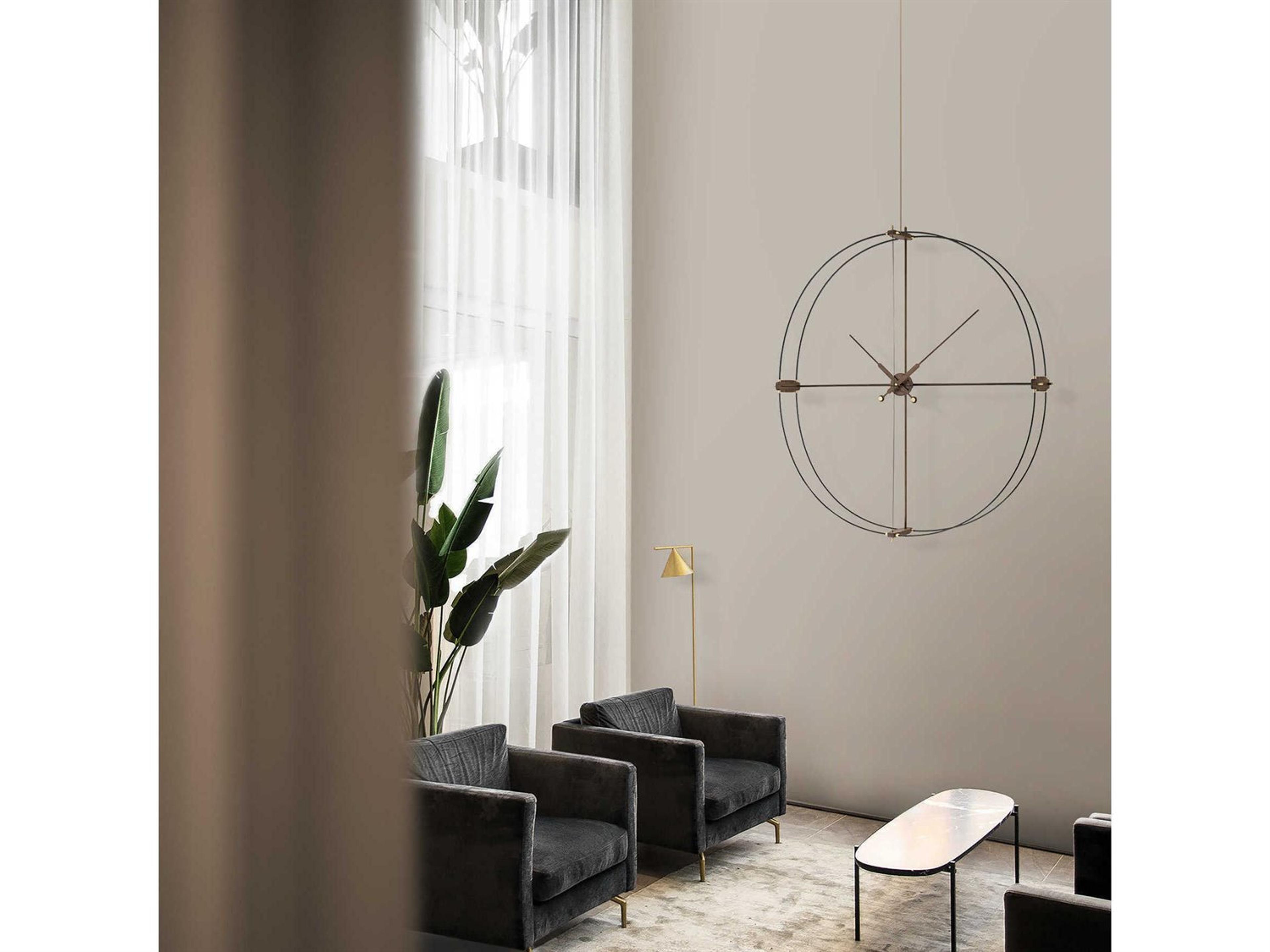 Nomon Delmori Black Walnut Wall Clock