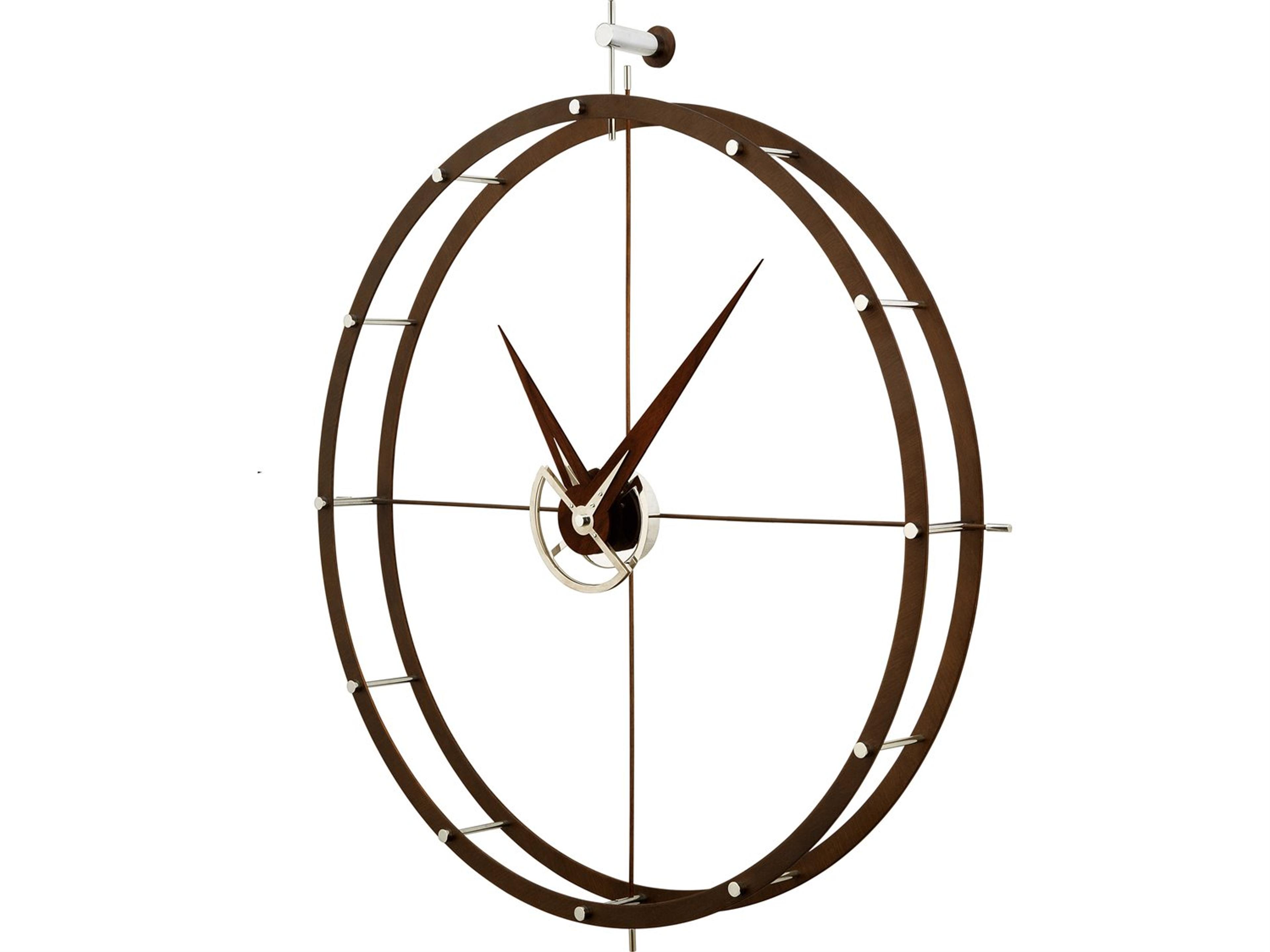 Doble Calabo Wood Wall Clock