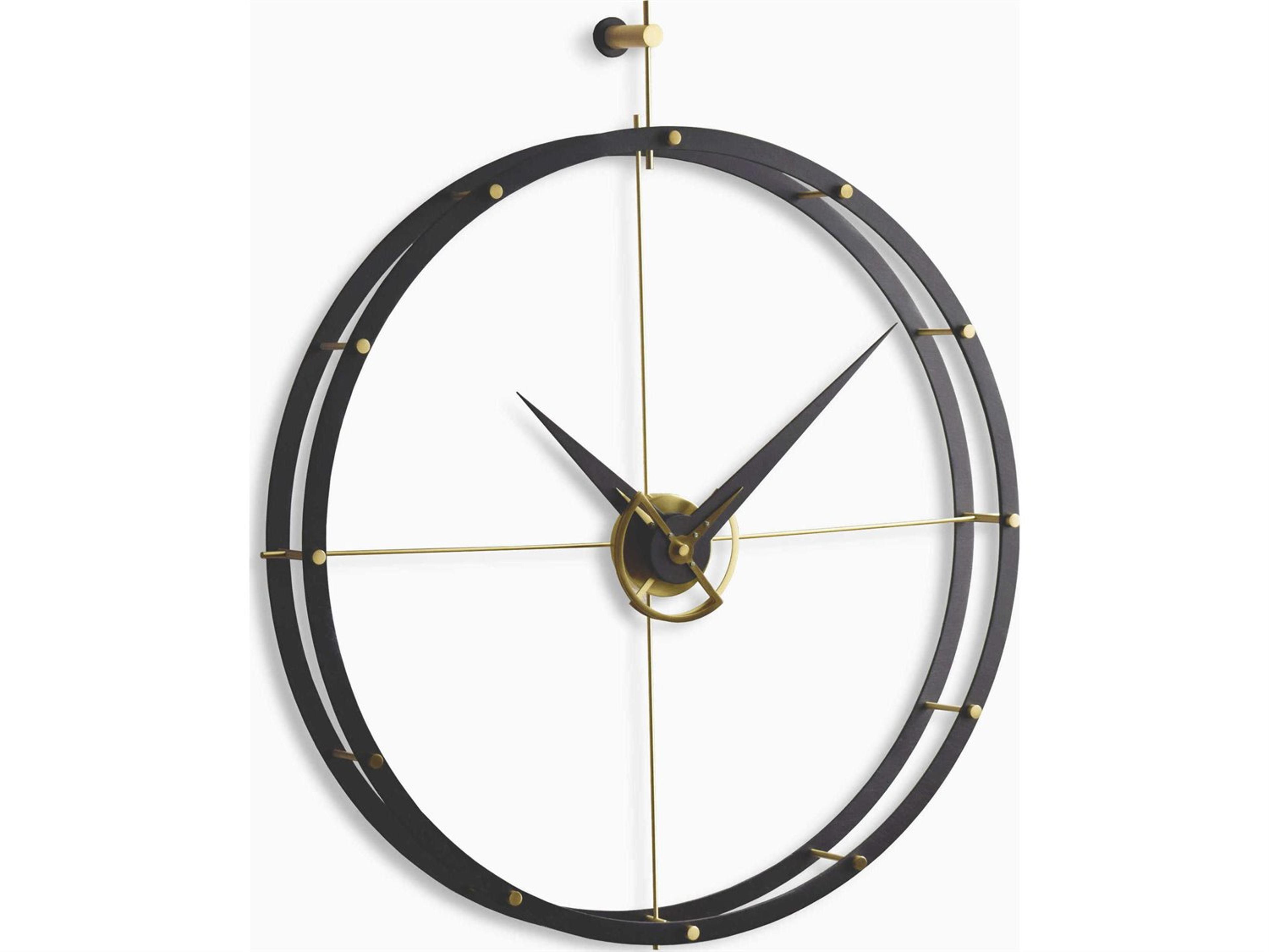 Doble Calabo Wood Wall Clock