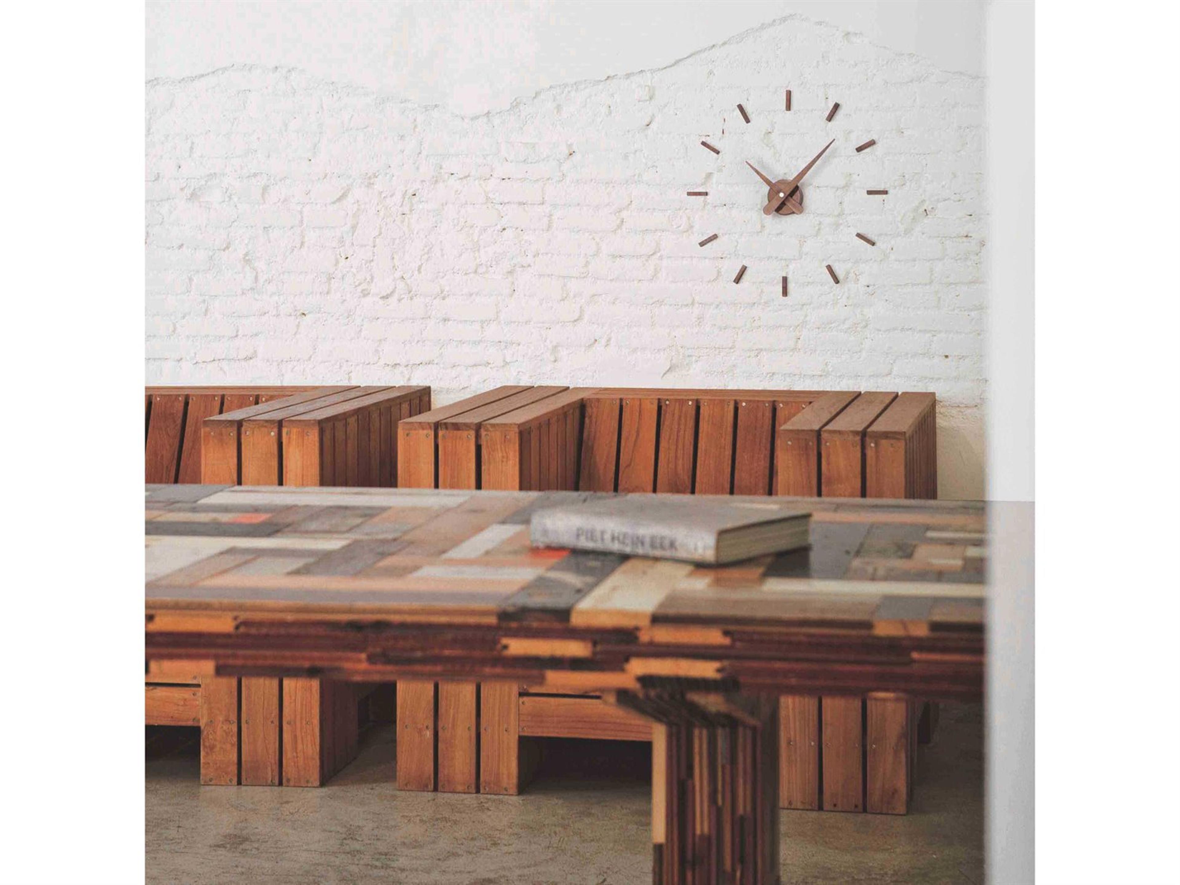 Nomon Sunset Walnut Wall Clock