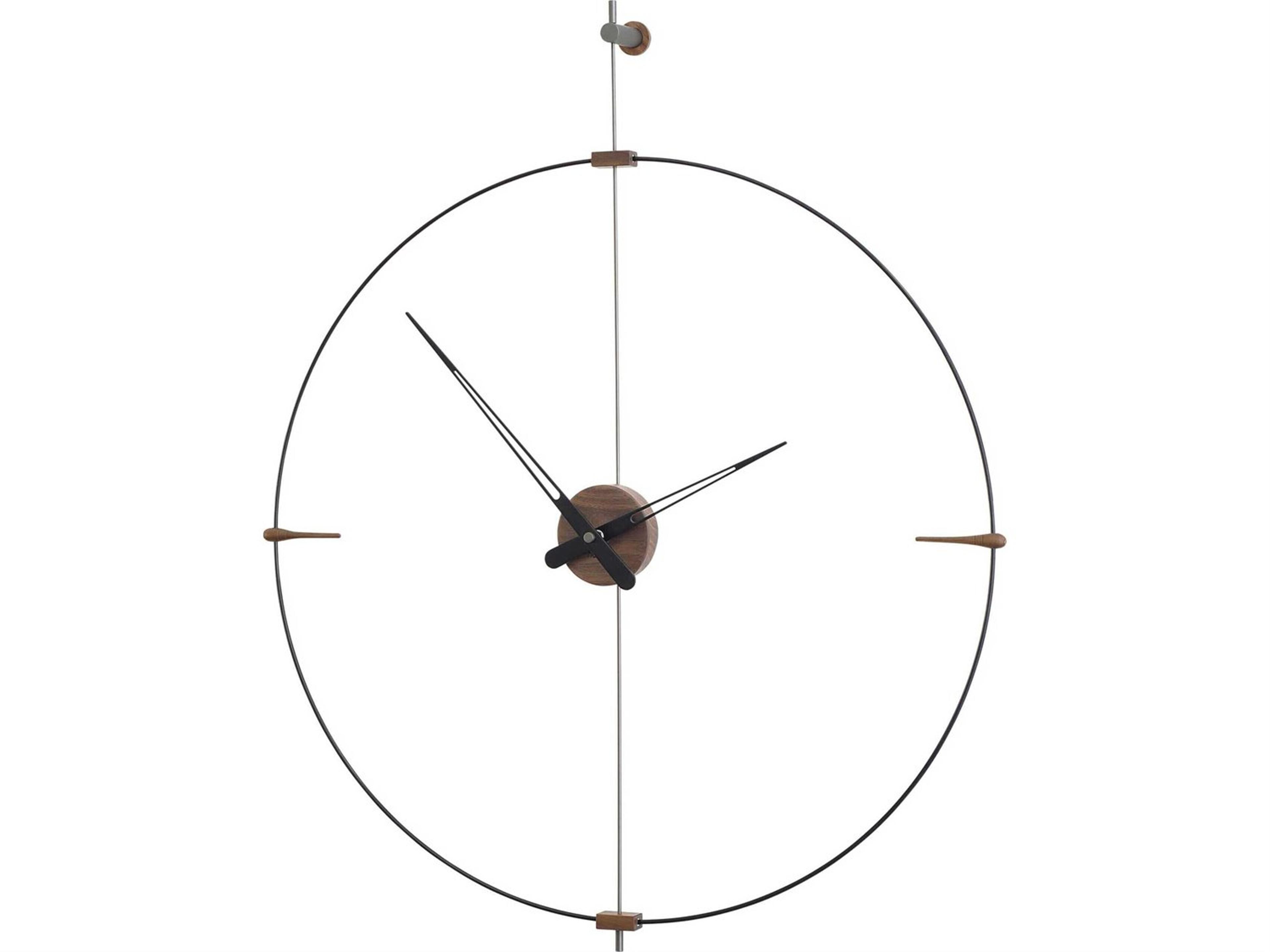 Nomon Mini Bilbao Black Wall Clock