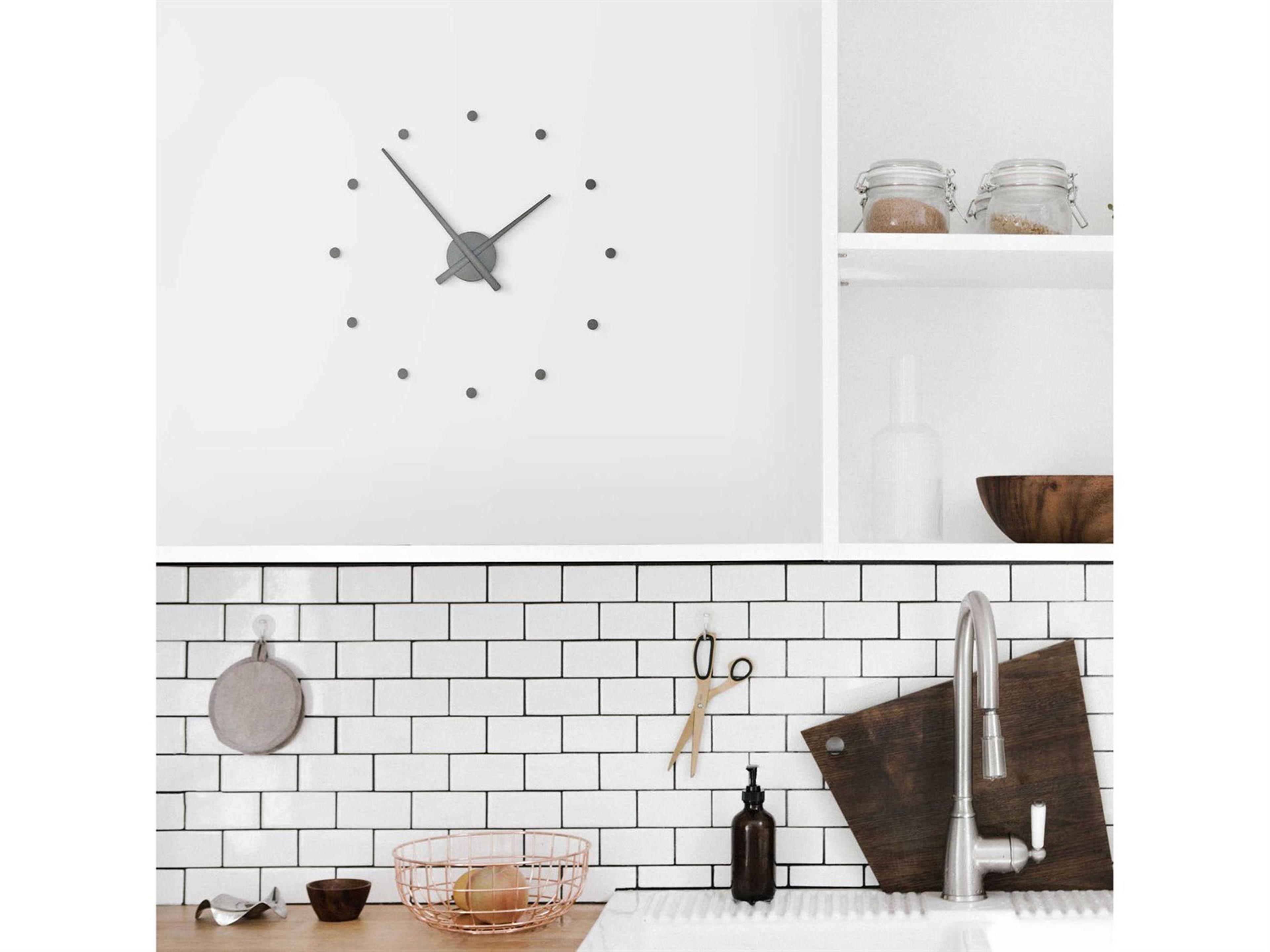 Nomon OJ Mini Grey Wall Clock