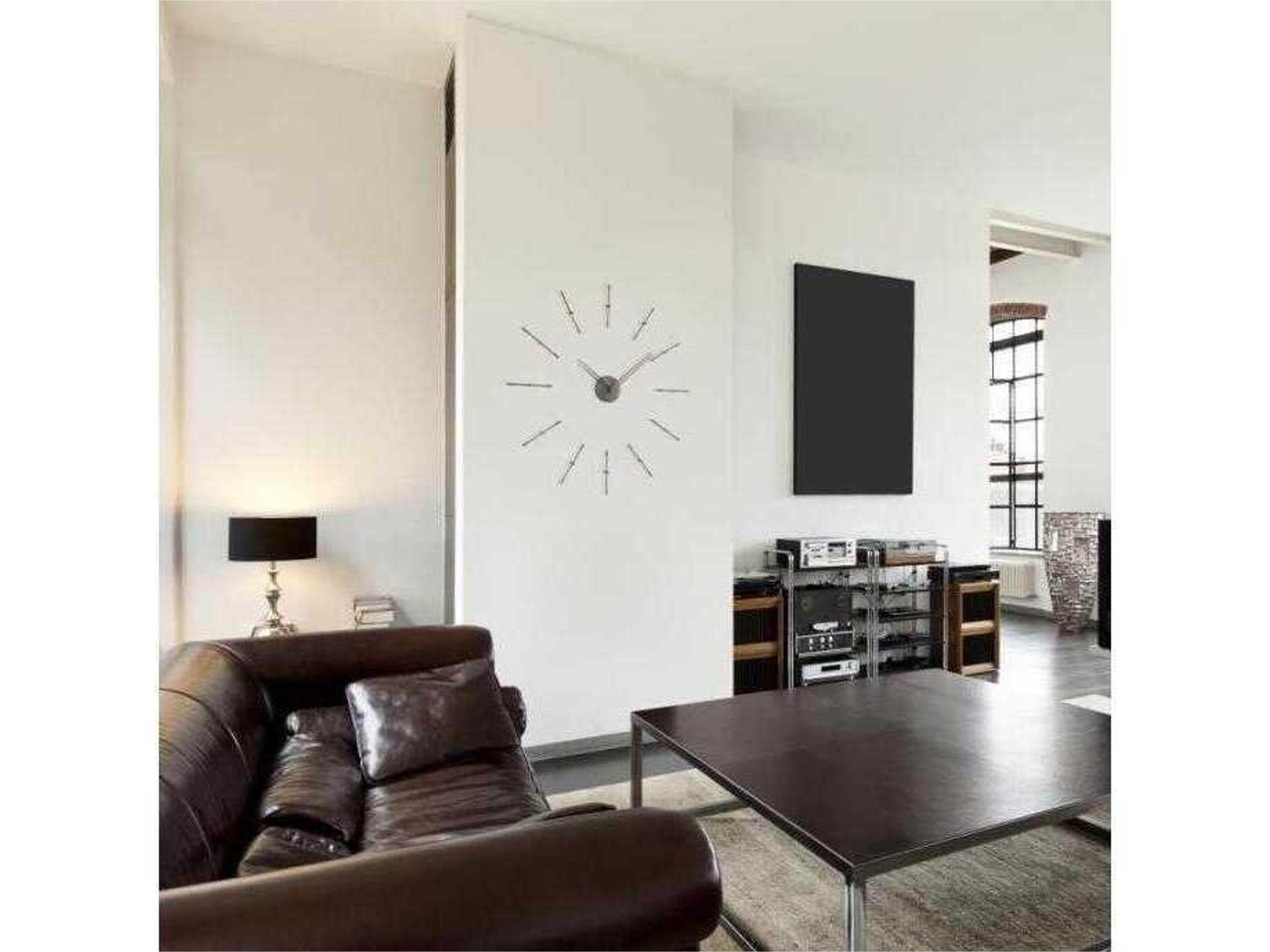 Nomon Mini Merlin Graphite Walnut Wall Clock