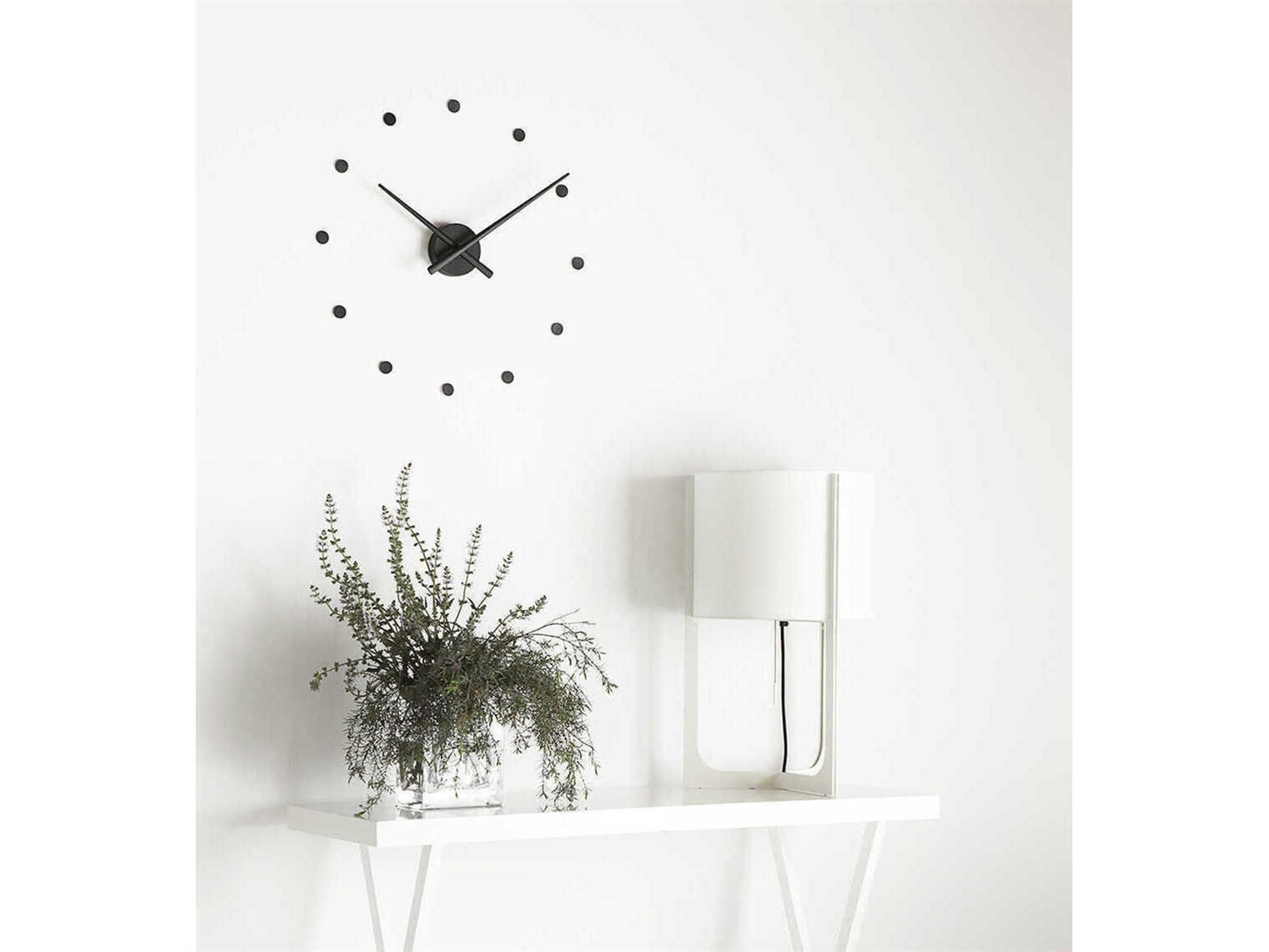 Nomon OJ Mini Black Wall Clock