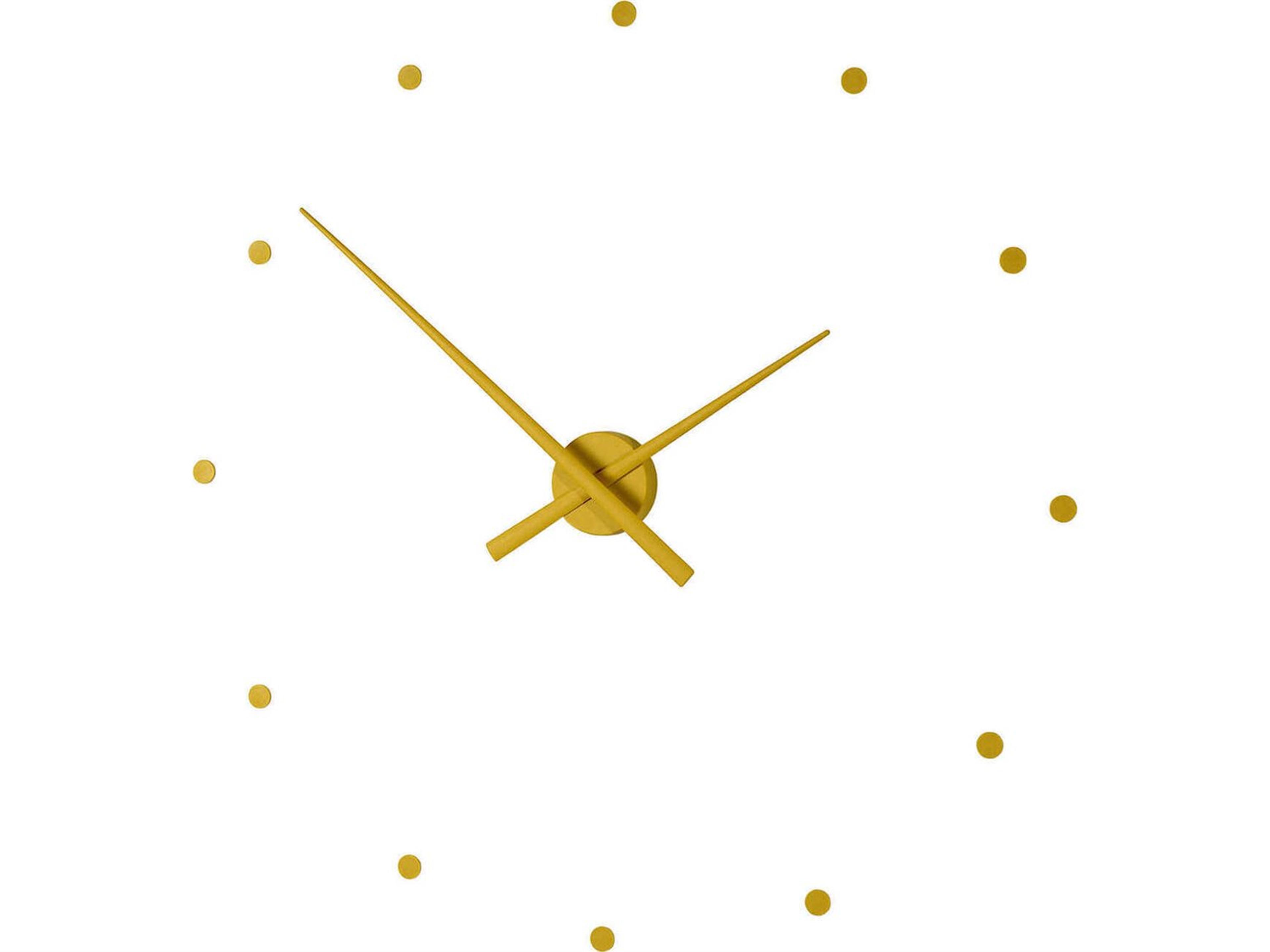 OJ Mustard Wall Clock