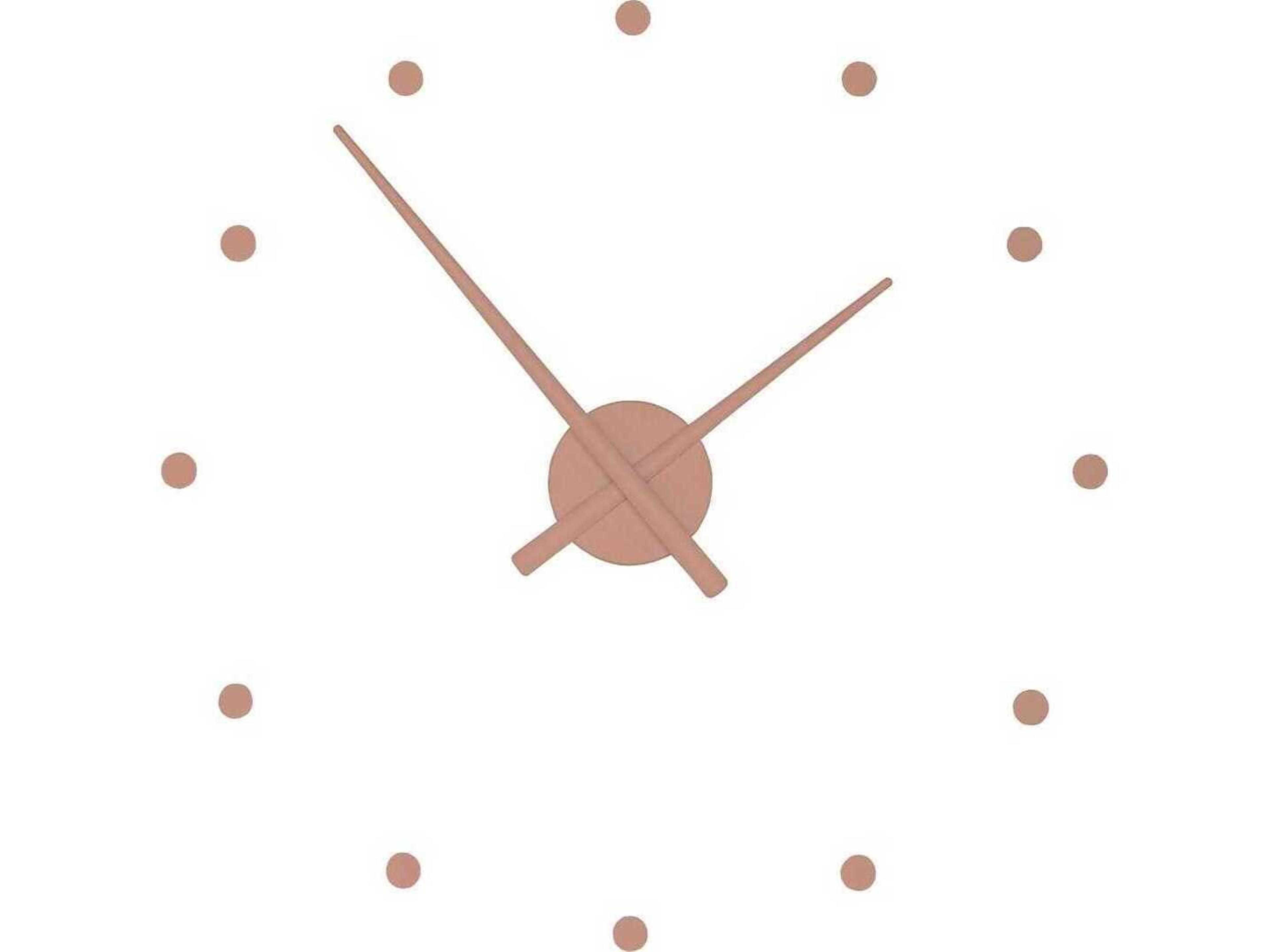 OJ Mini Pink Wall Clock