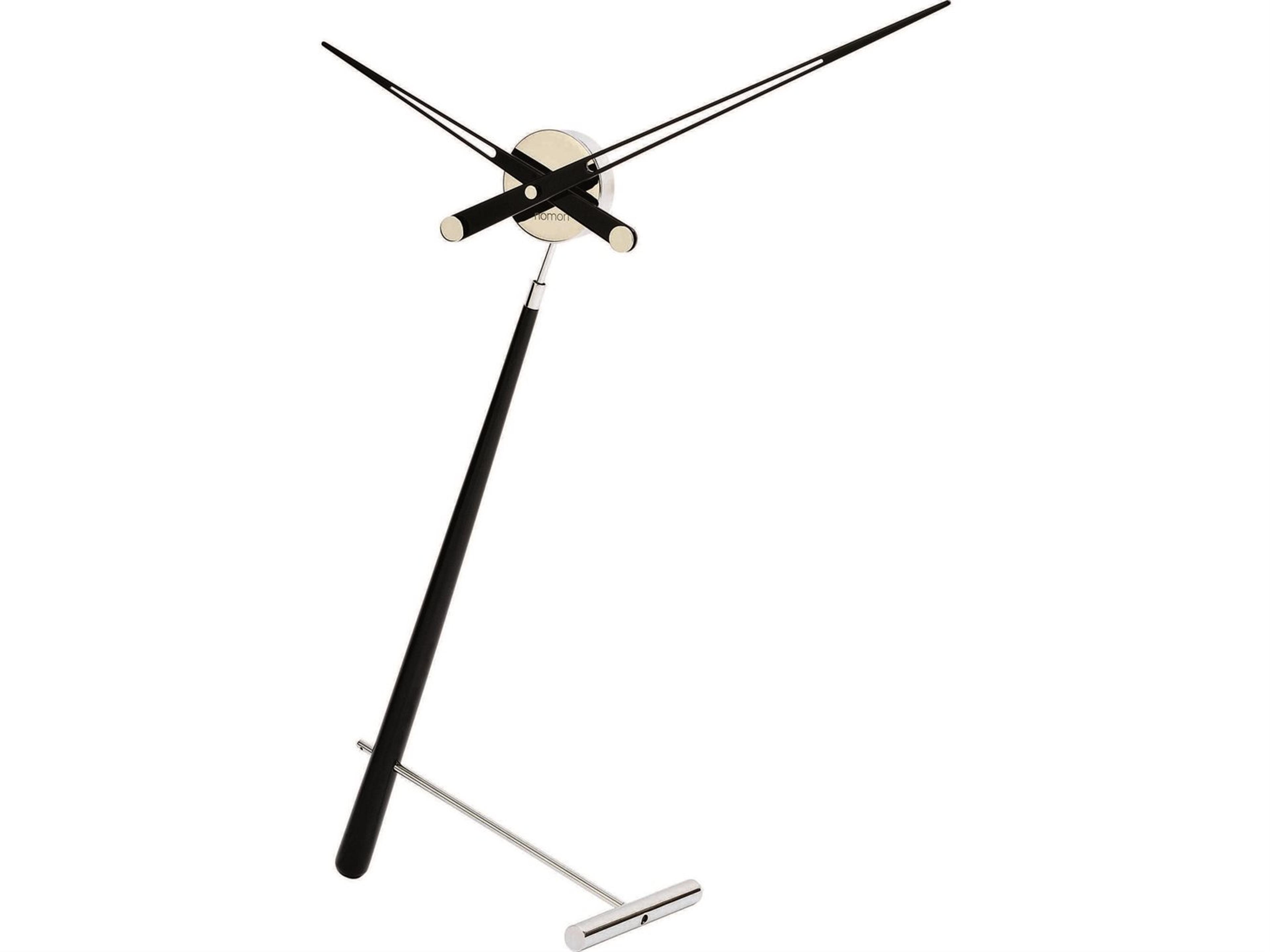 Puntero Chrome Black Clock