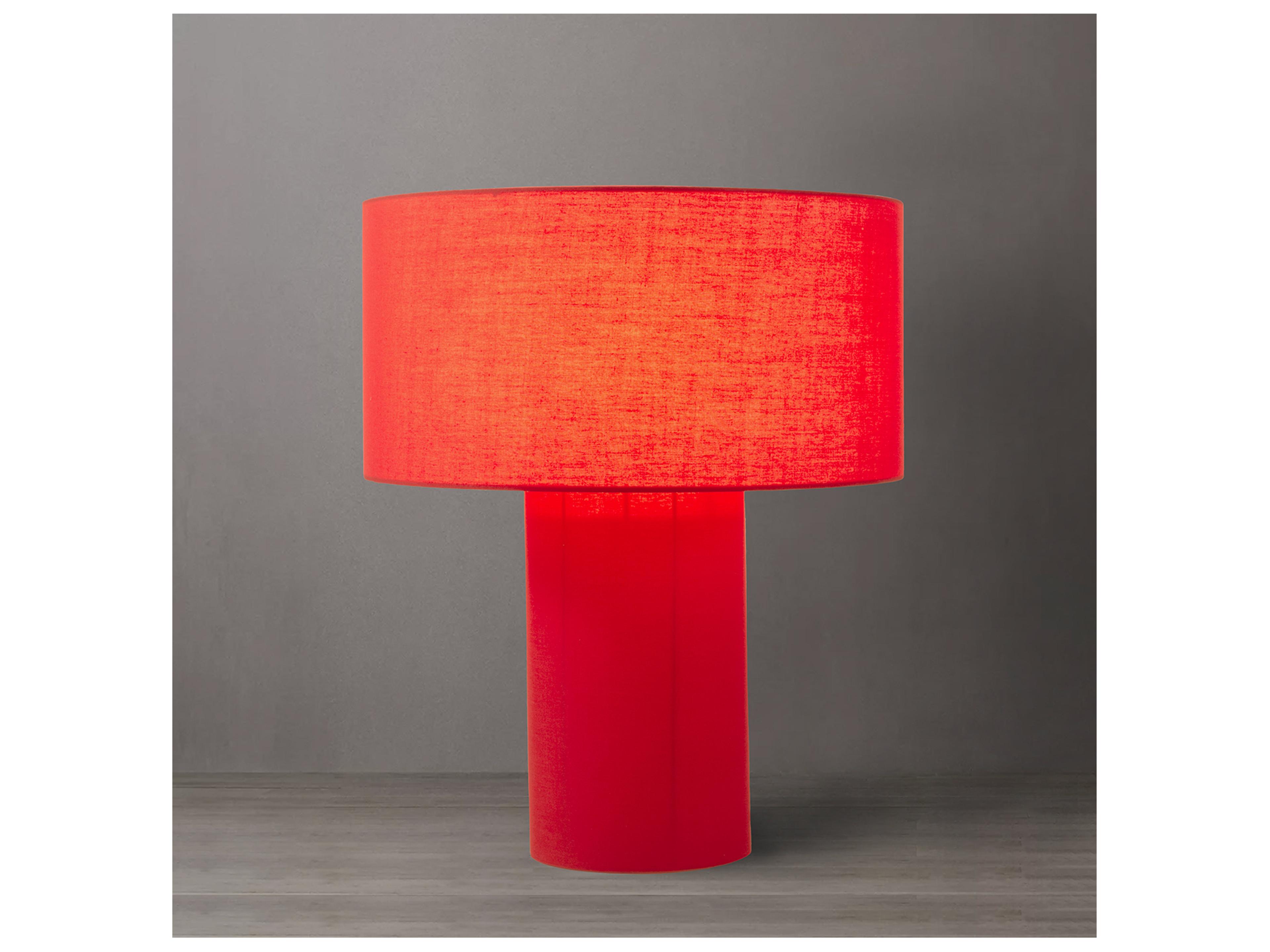 Nova Moonlight Red Table Lamp