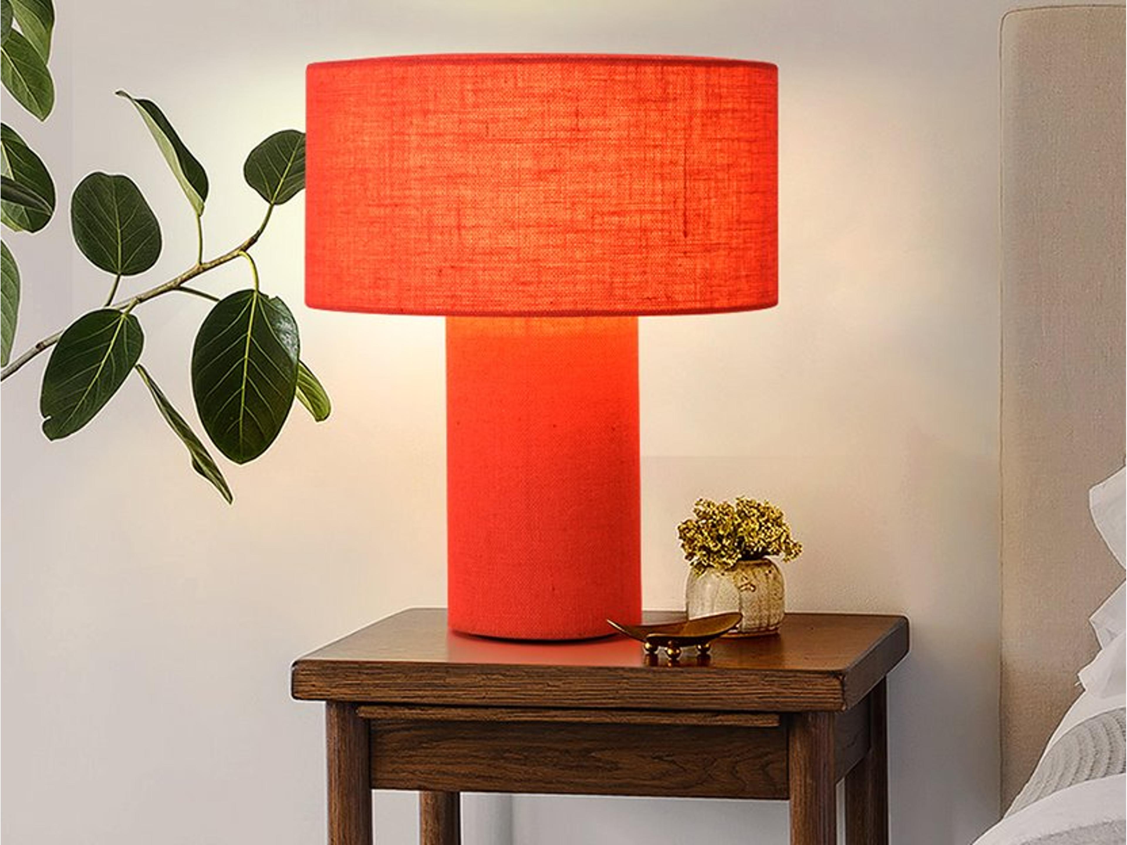Nova Moonlight Red Table Lamp