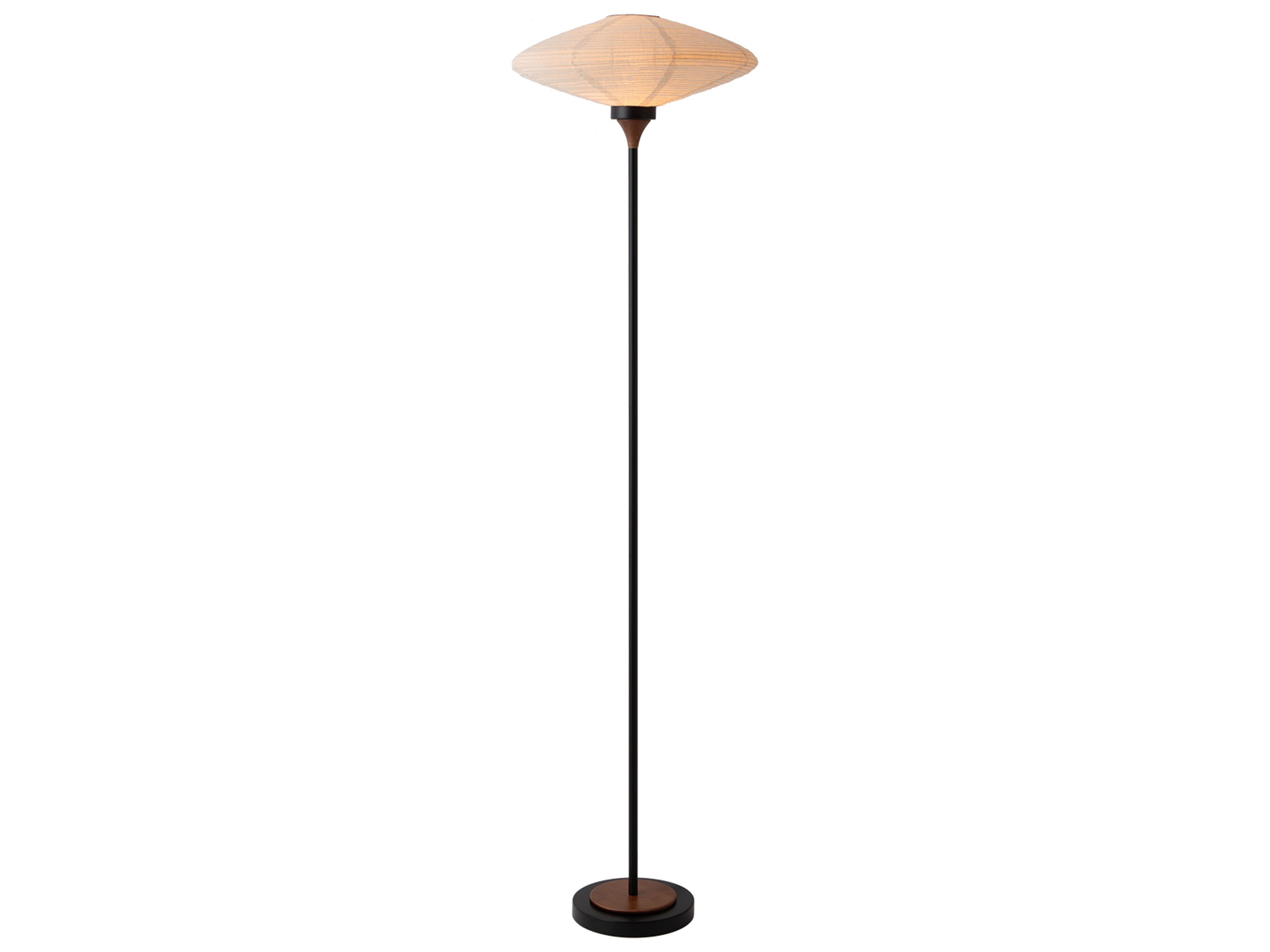 Roswell Matte Black Floor Lamp