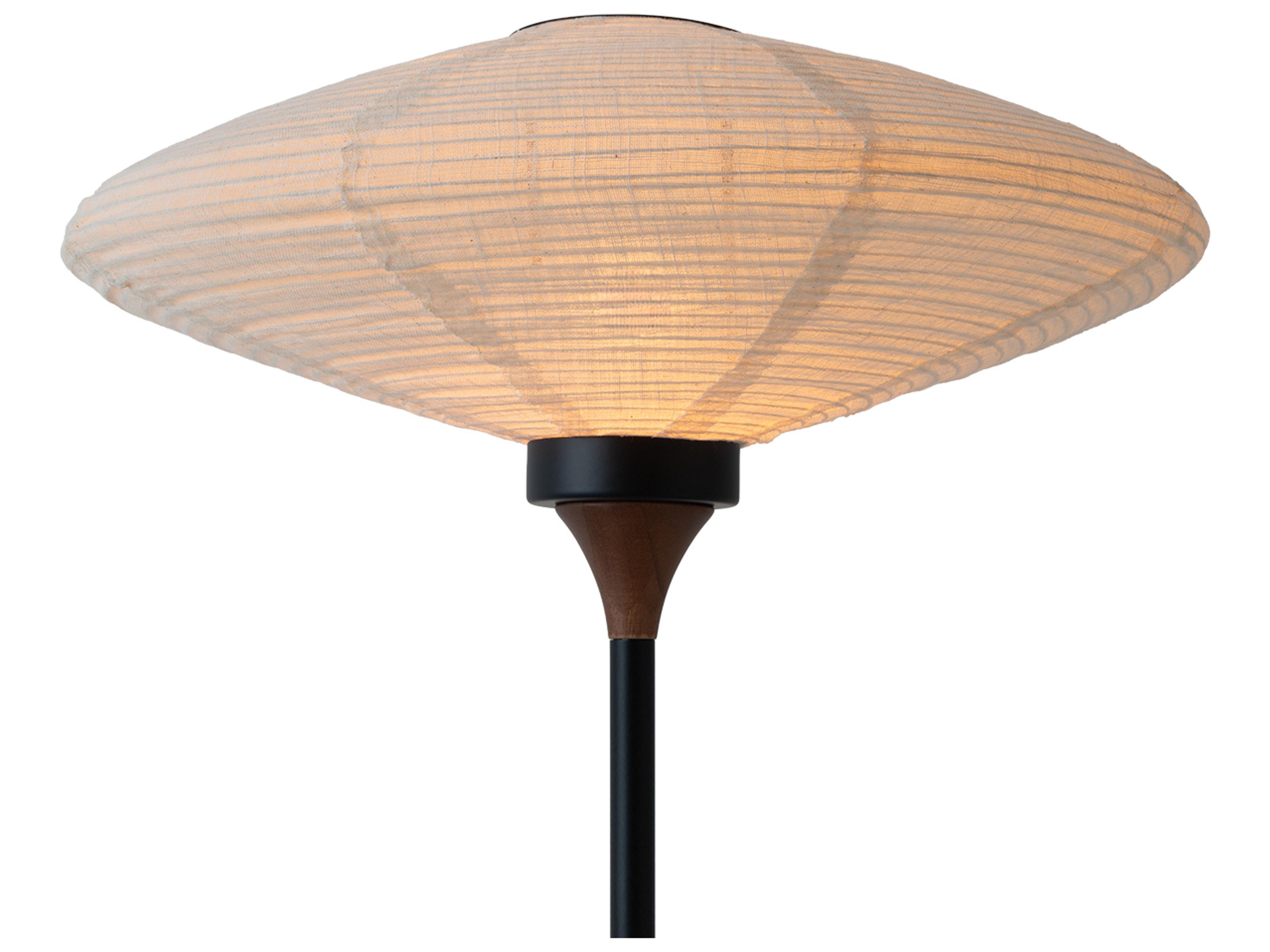 Nova Roswell Matte Black Floor Lamp