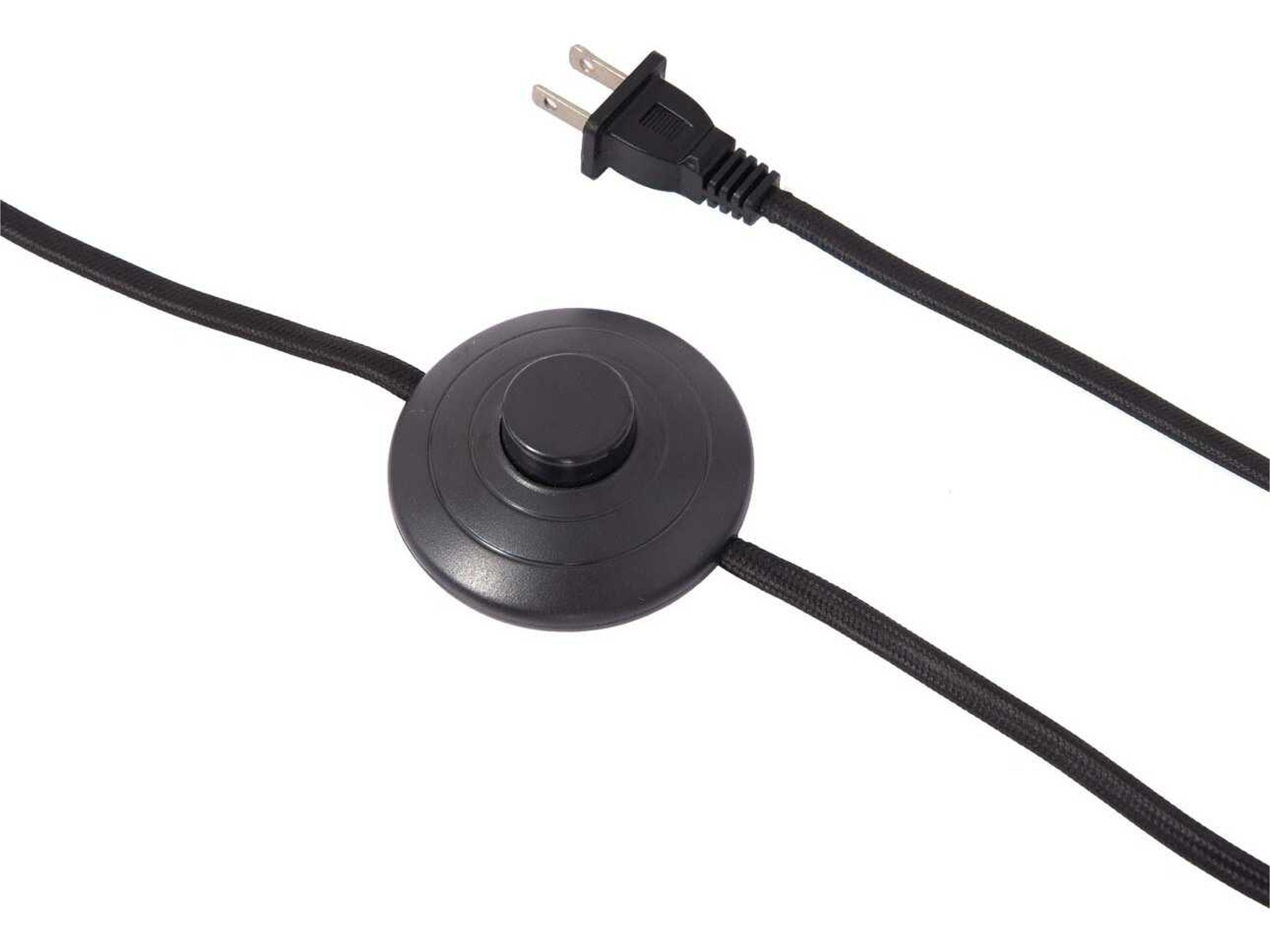 Nova Luna Bella Weathered Brass Black Steel Gold Floor Lamp