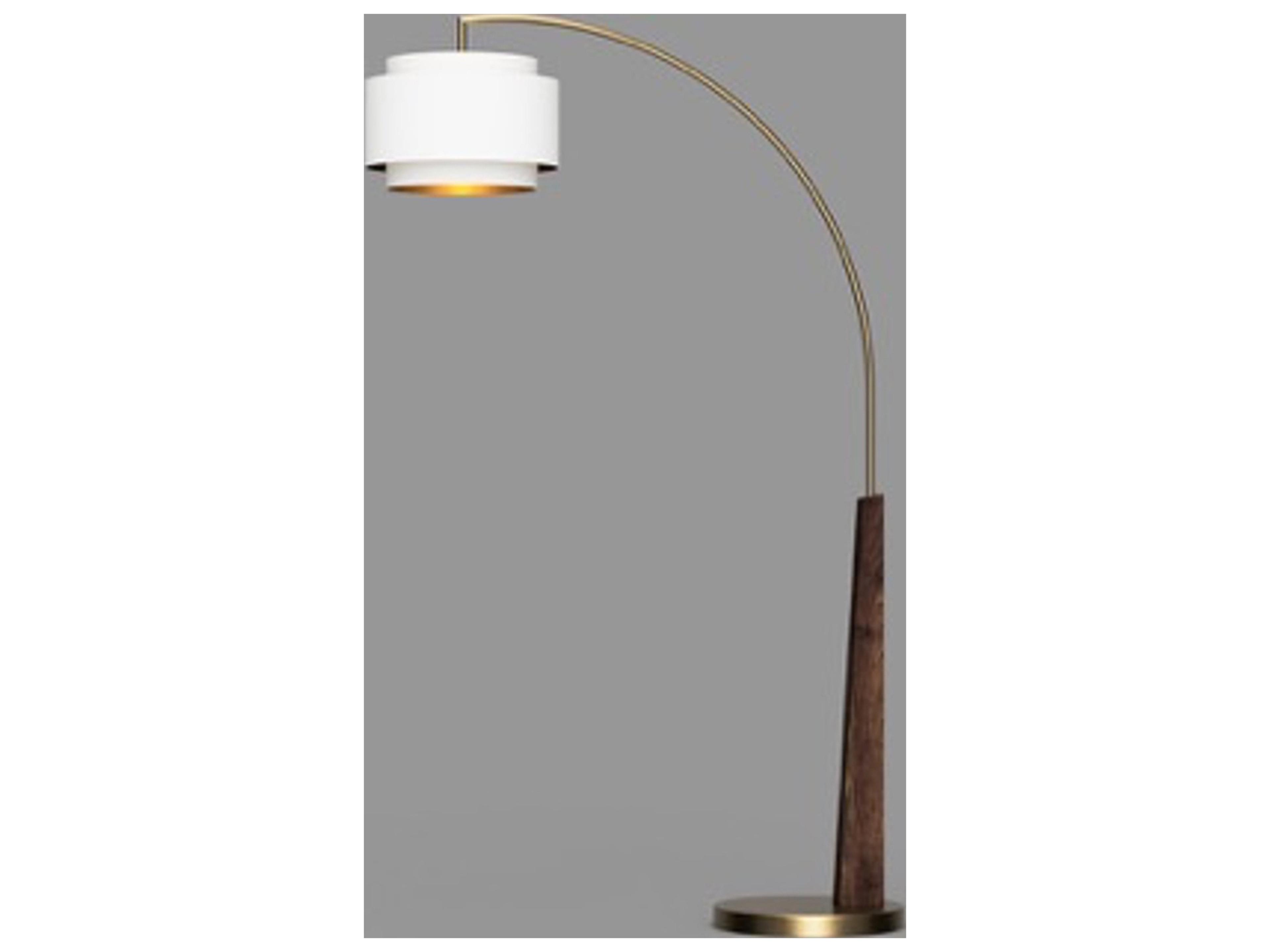 Coronado Matte Black Floor Lamp