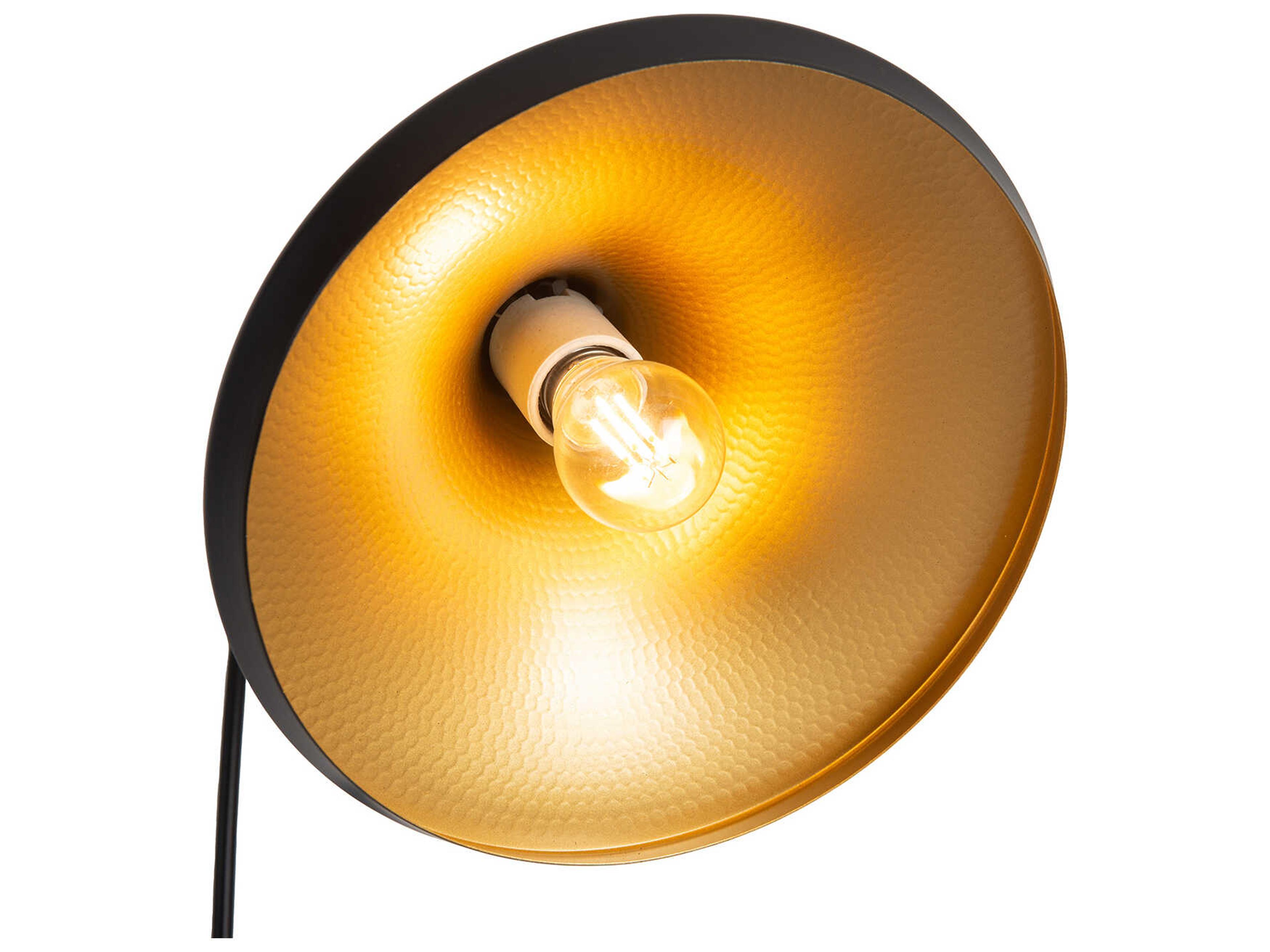 Nova Lodi 1-Light Matte Black Wall Sconce