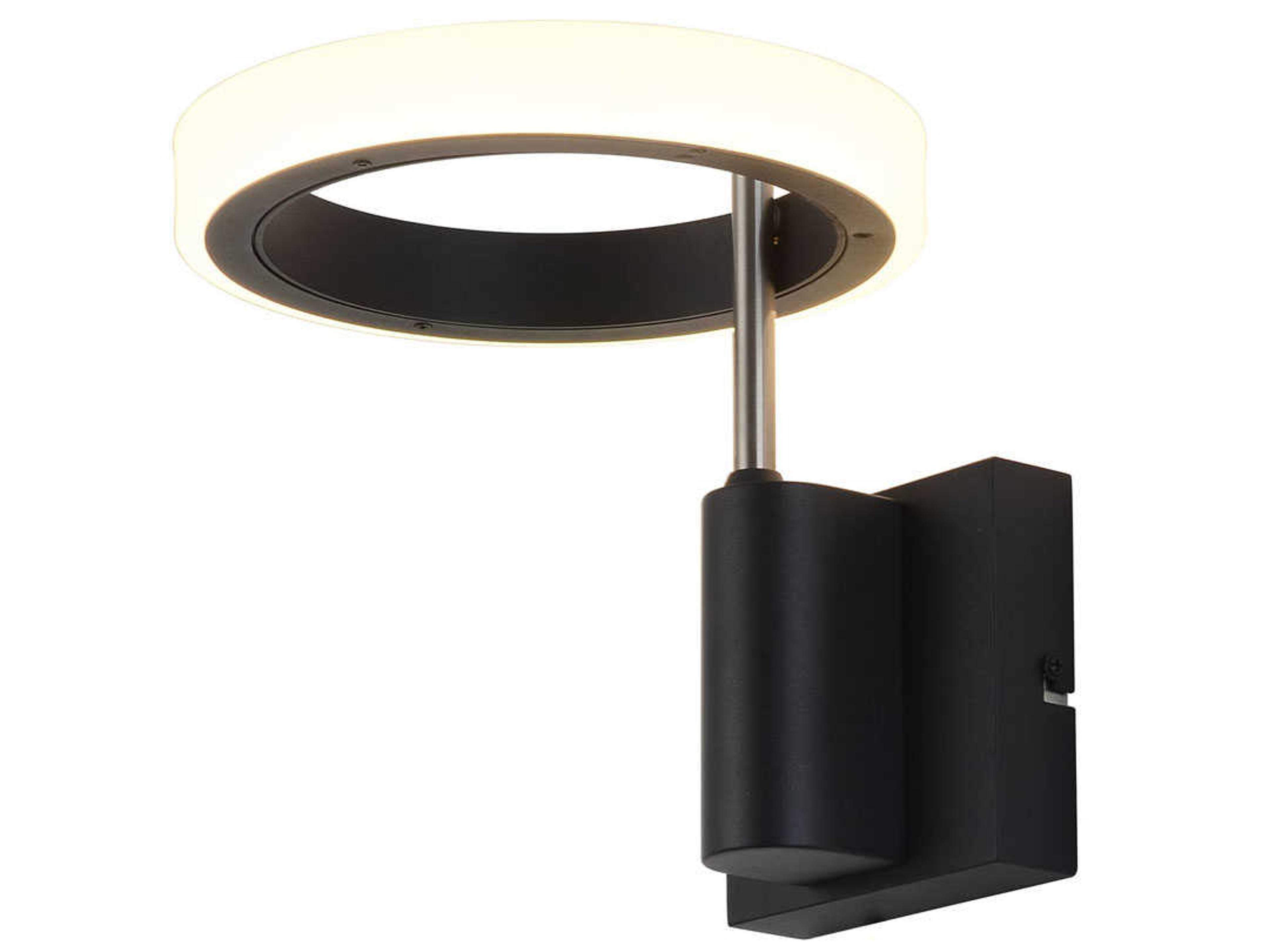 Aerial 1-Light Antique Nickel Wall Sconce