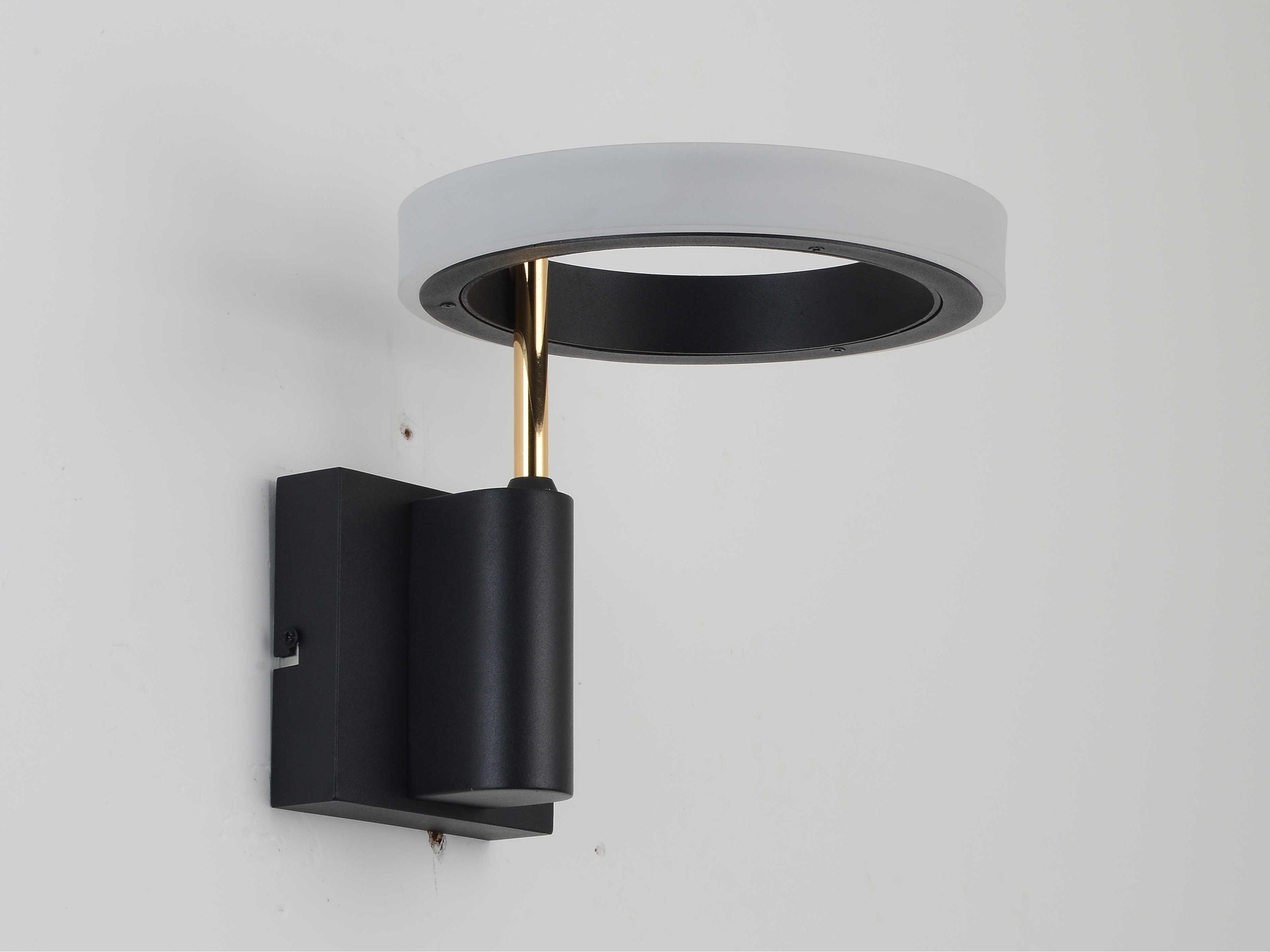 Nova Aerial 1-Light Antique Nickel Wall Sconce