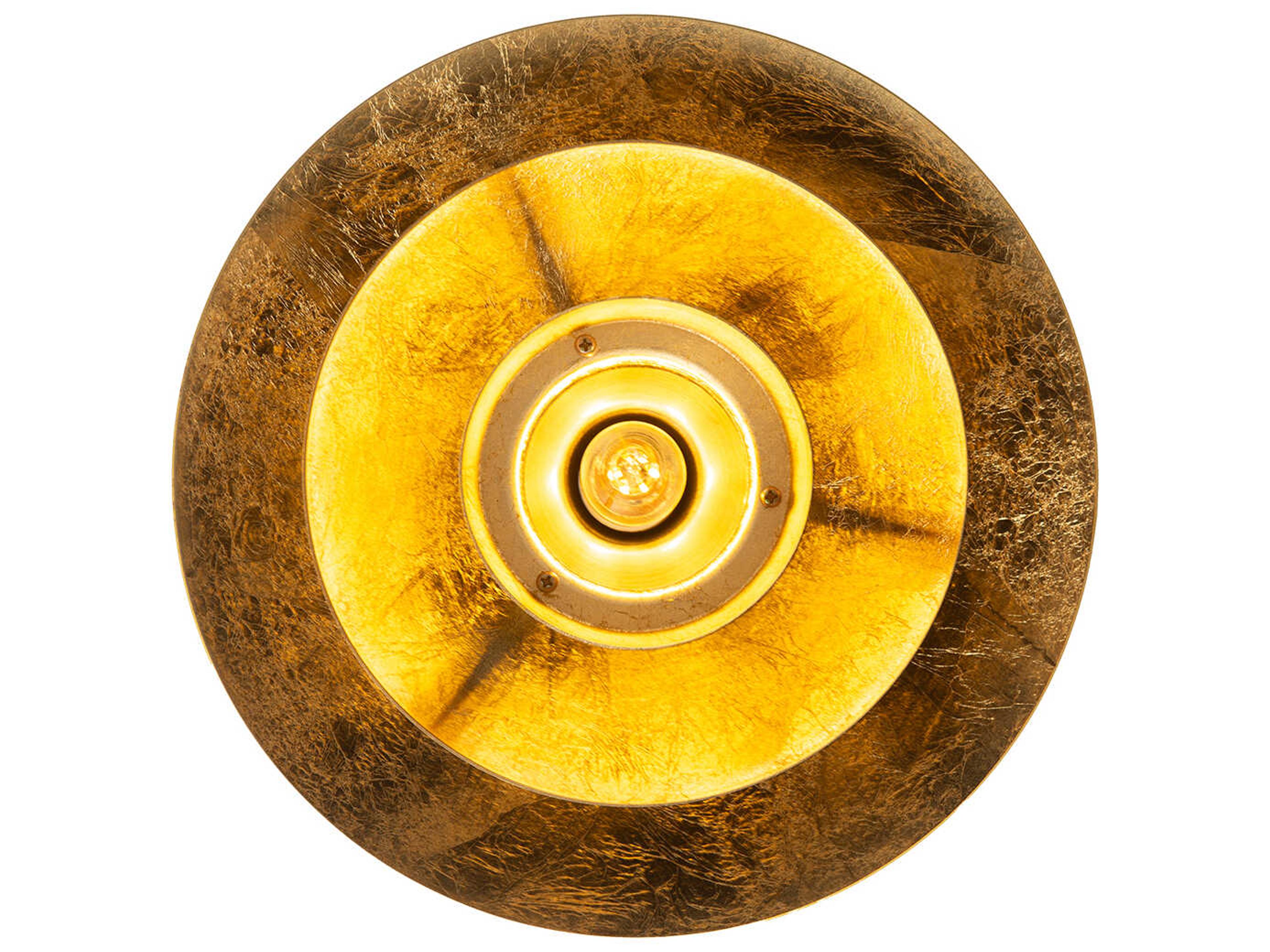 Nova Rancho Mirage 1-Light Matte Black Weathered Brass Dome Semi Flush Mount