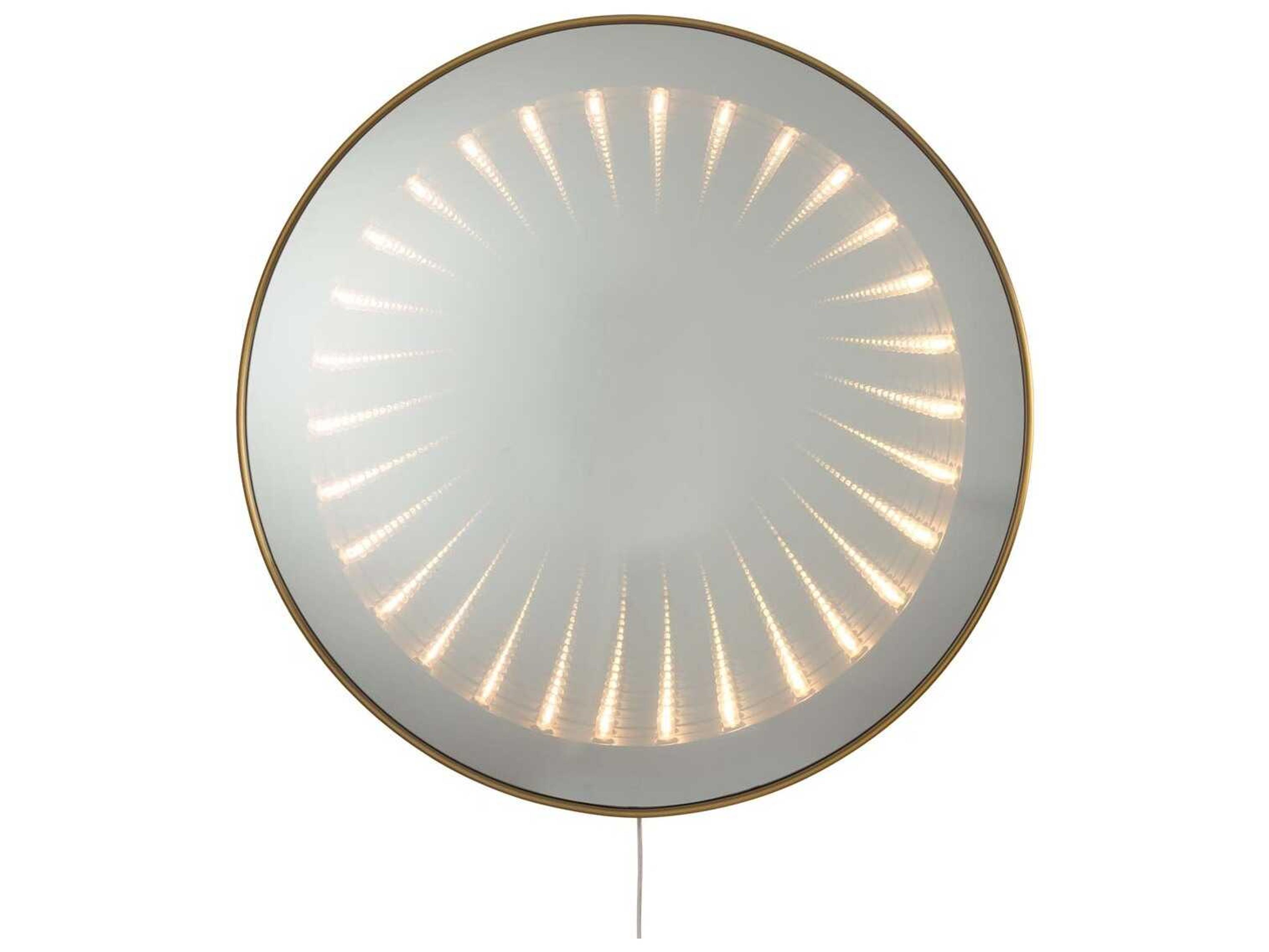 Nova Carnival Round Infinity Wall Mirror