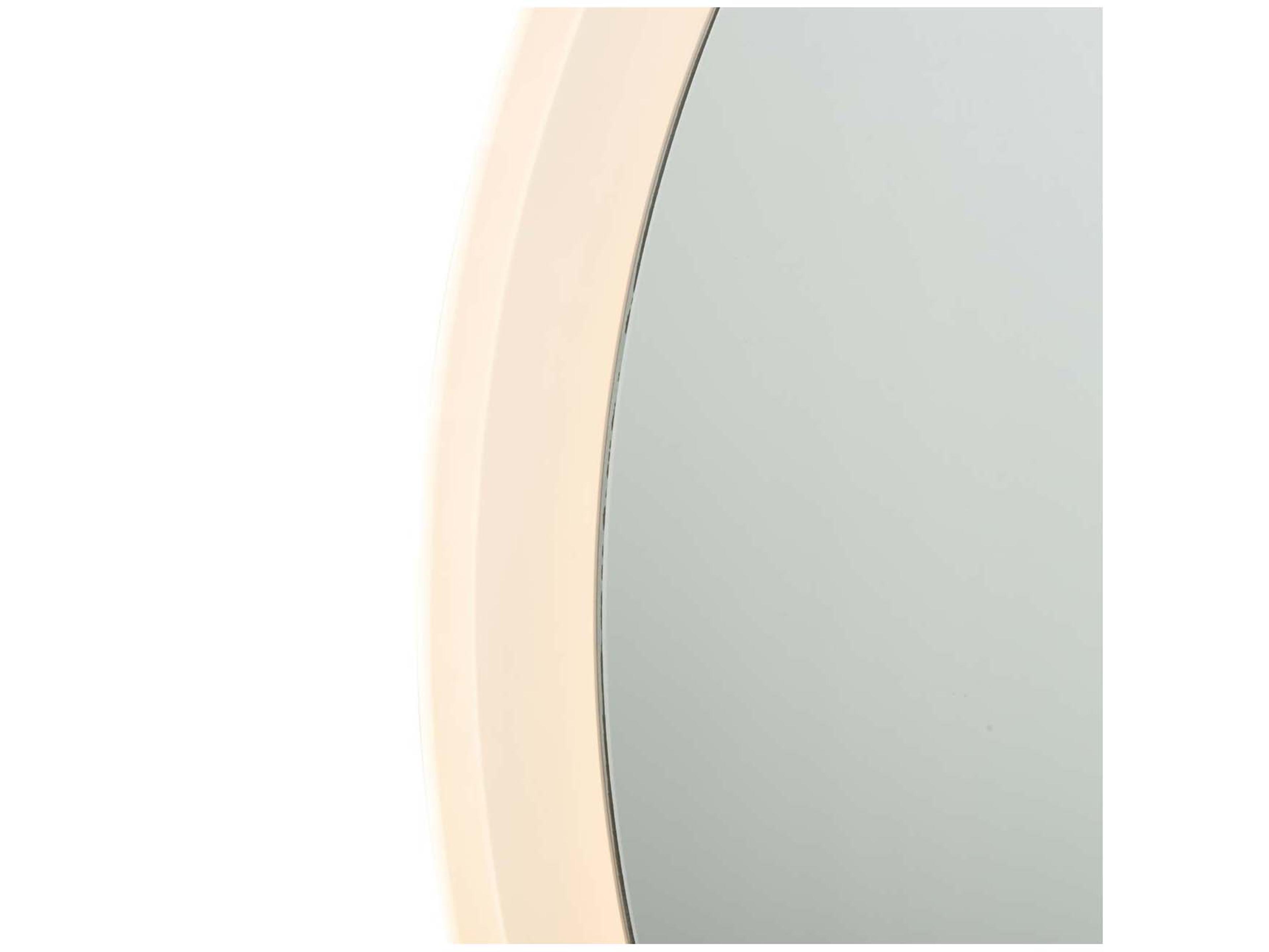 Nova Super Star Chrome Wall Mirror Round