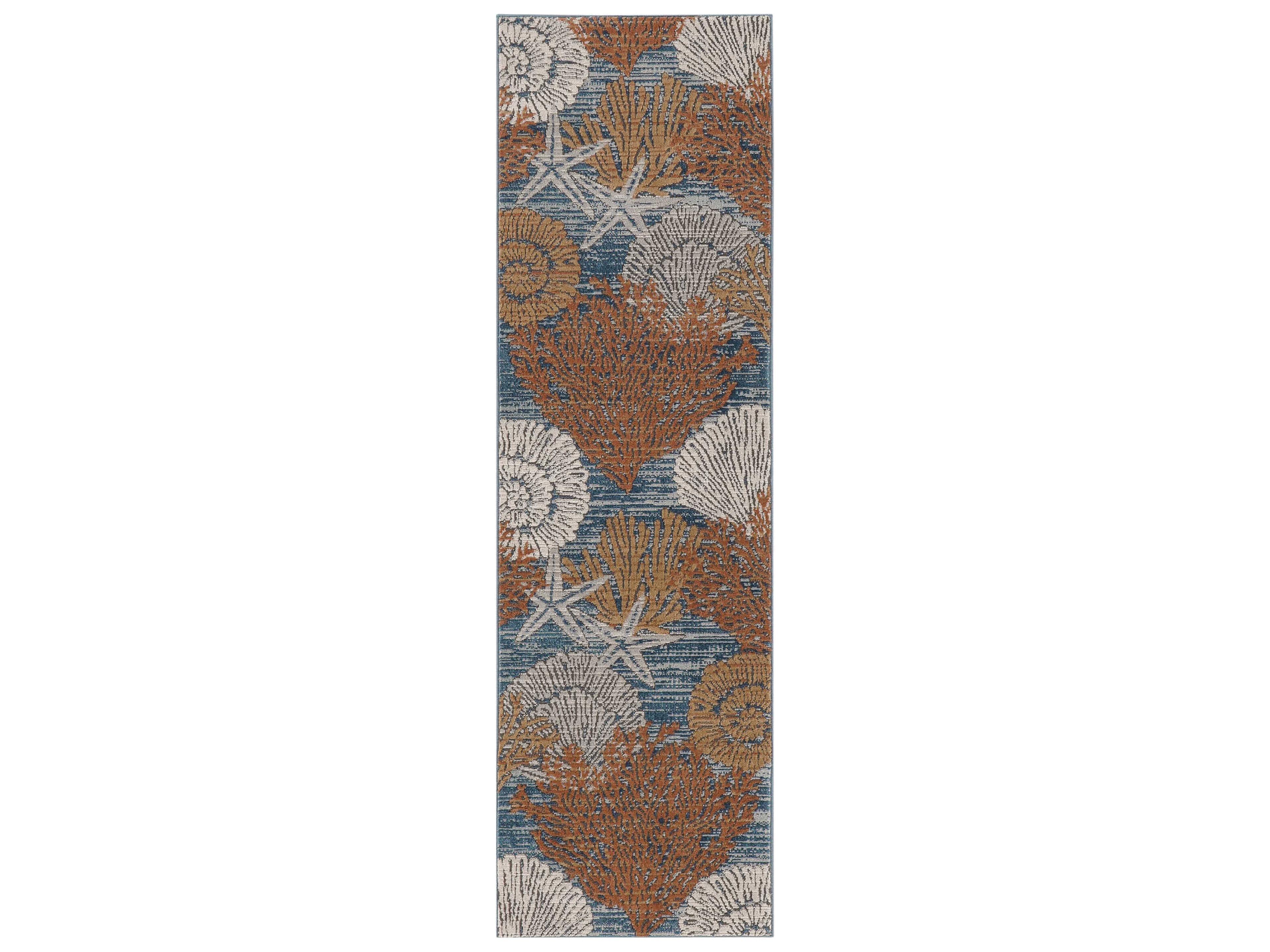 Seaside Graphic Runner Area Rug