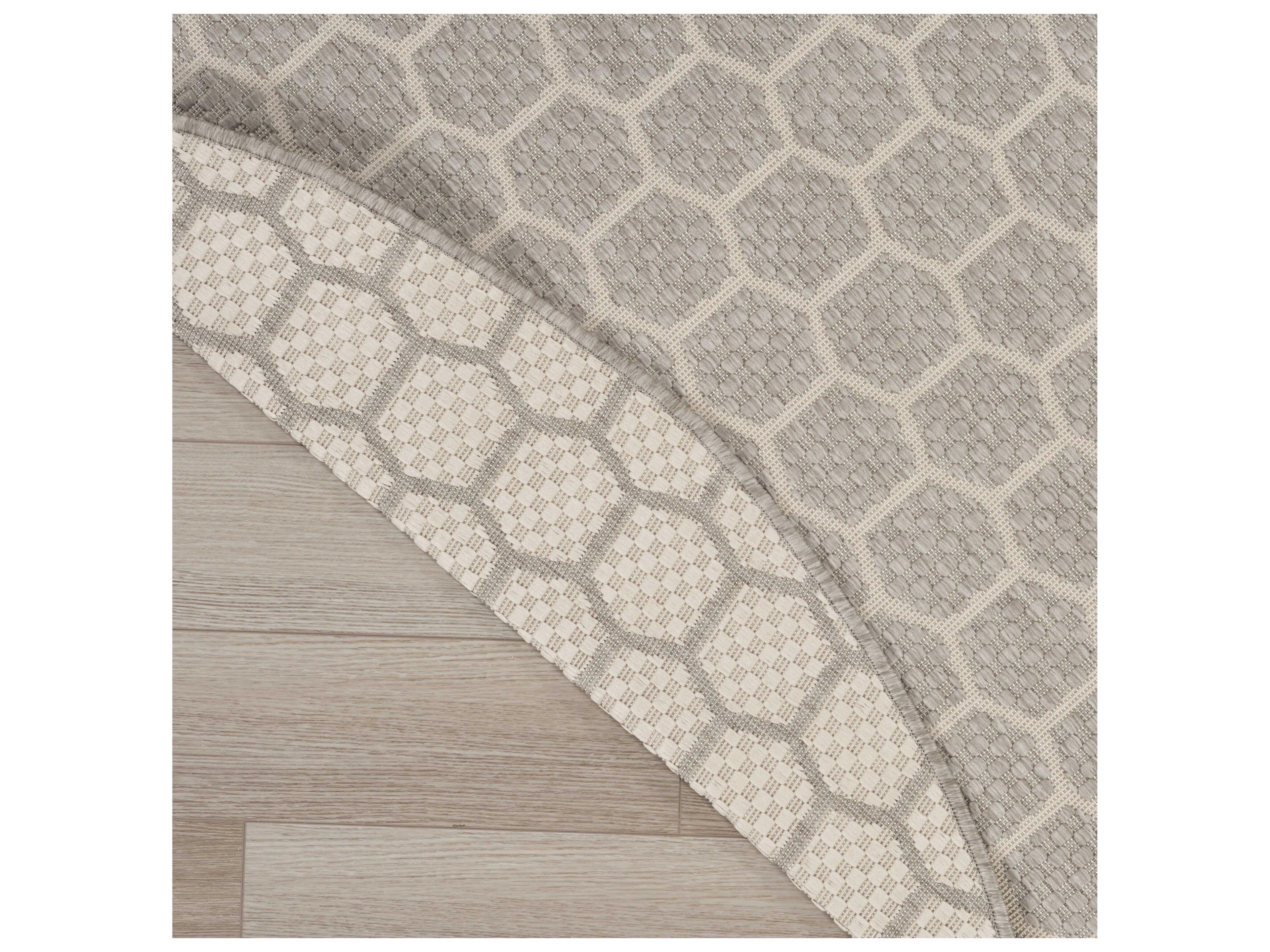 Nourison Twist Reversible Geometric Area Rug