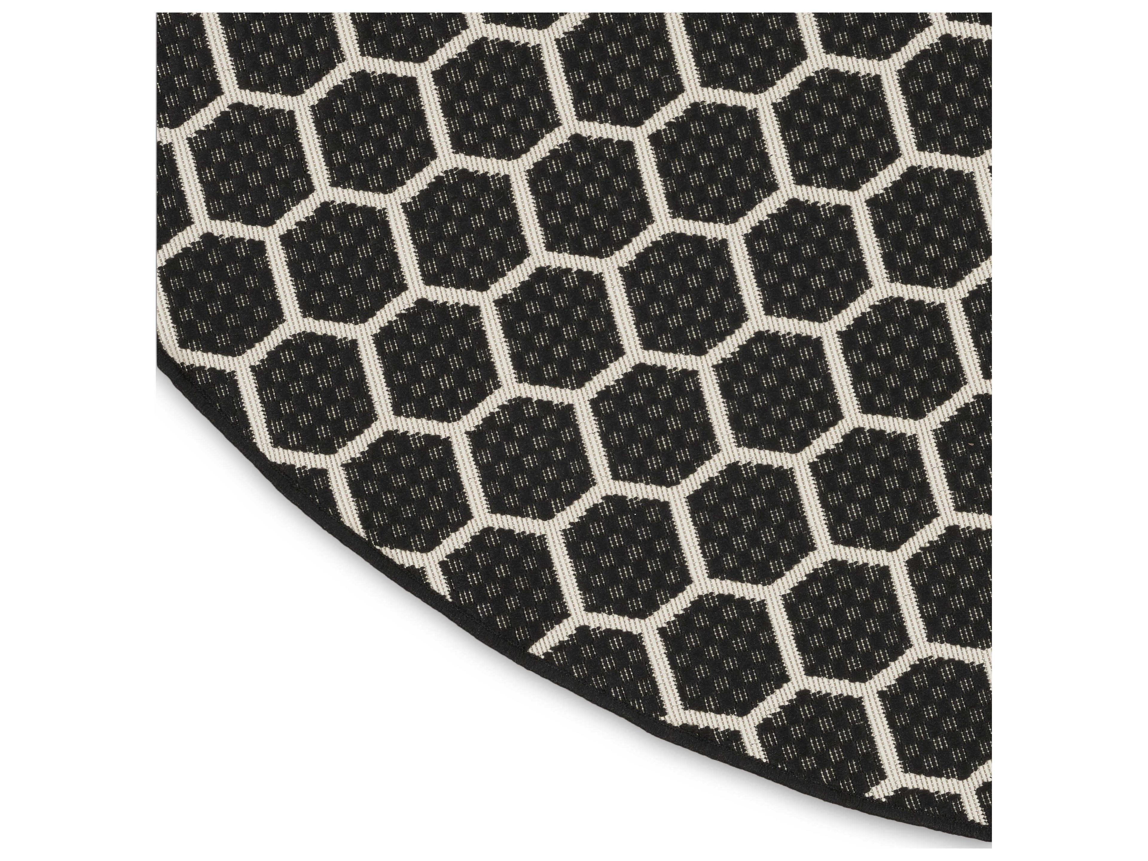 Nourison Twist Reversible Geometric Area Rug