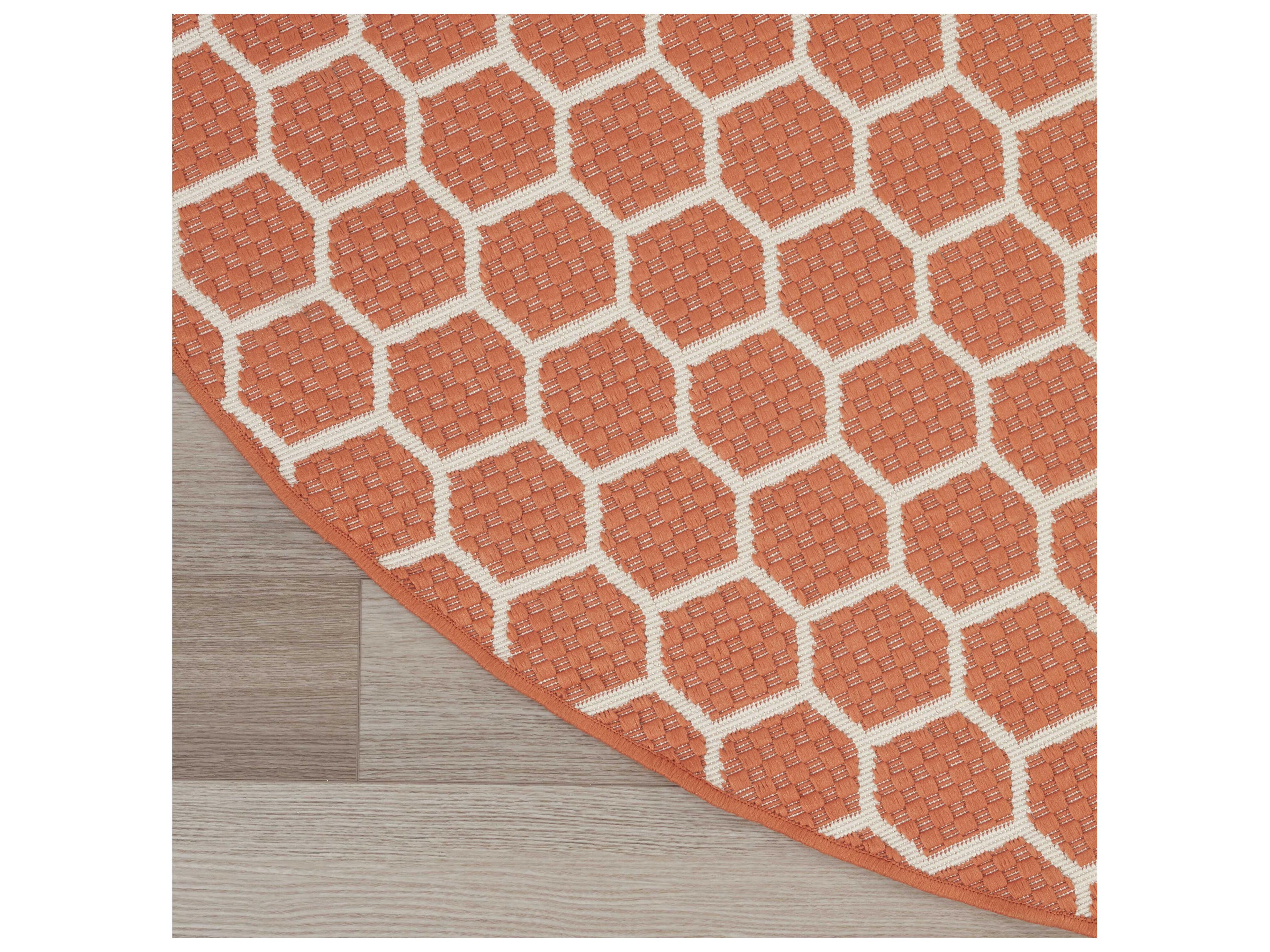 Nourison Twist Reversible Geometric Area Rug